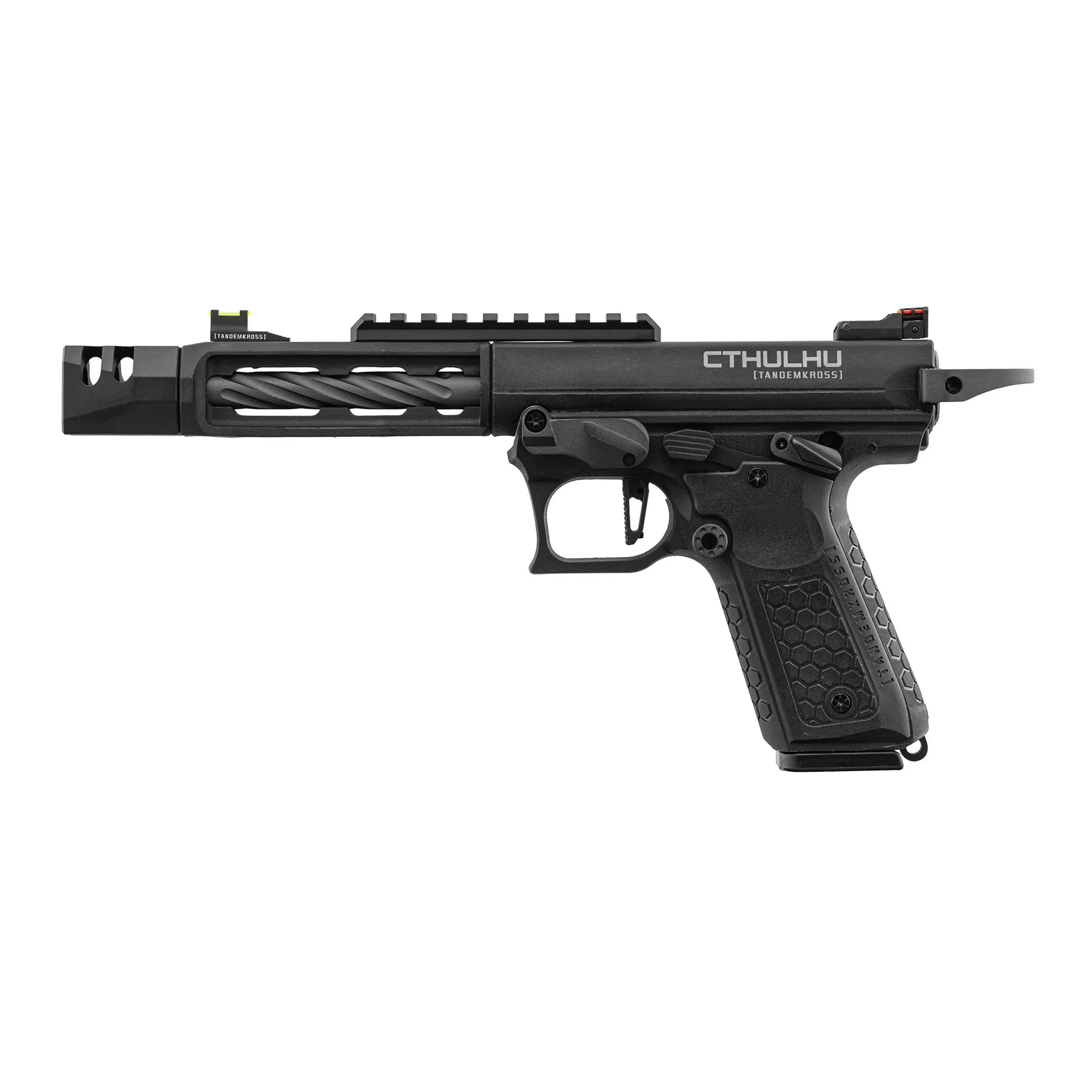 Lancer Tandemkross Cthulhu GBB Softair Pistole, Black