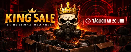 King-Sale. Täglicher Sale ab 20 Uhr