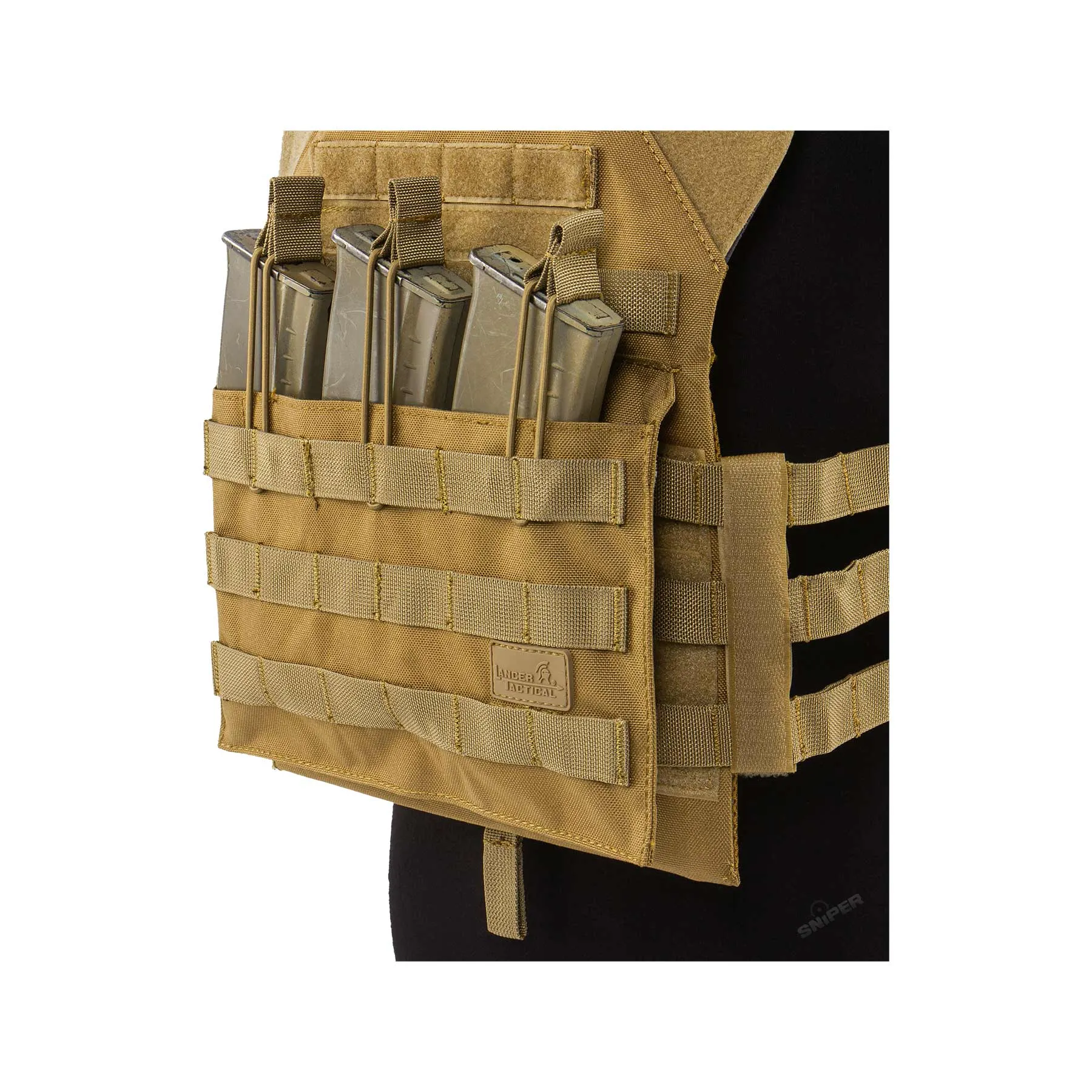 Lancer JPC Plattenträger w/ Retention, Tan Lancer JPC Plattenträger w/ Retention, Tan