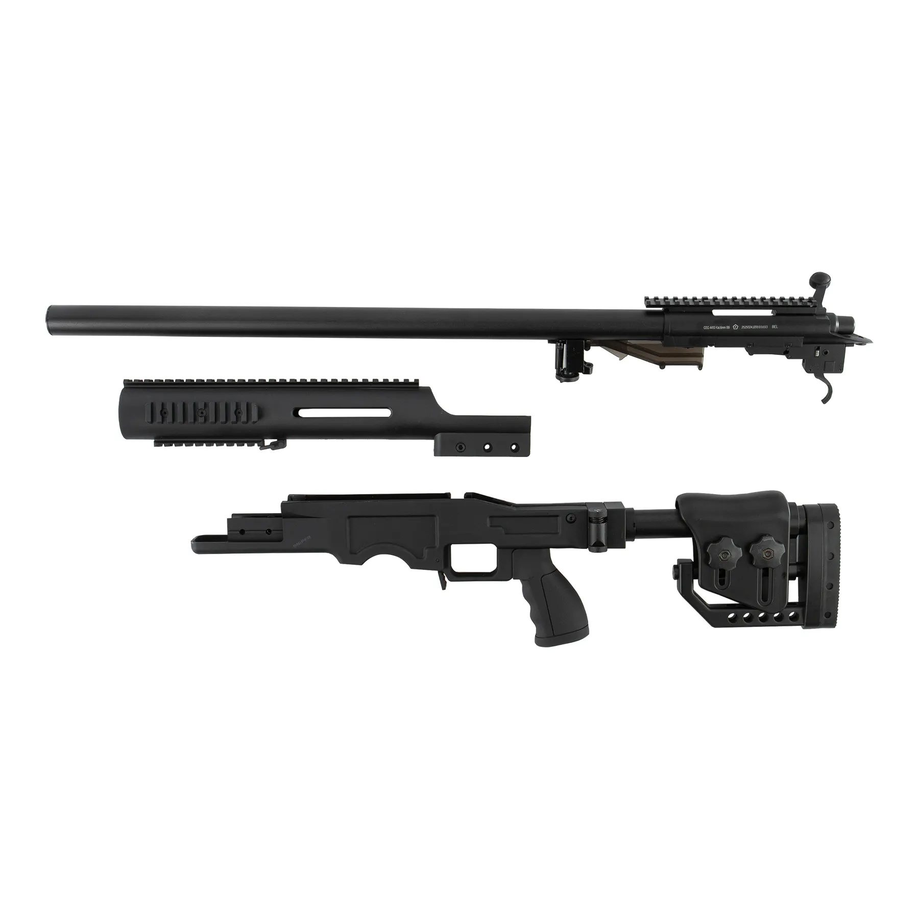 MB4410 Sniper Rifle Full Set, Black MB4410 Sniper Rifle Full Set, Black