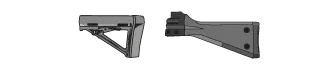 Schulterstützen / Stocktubes