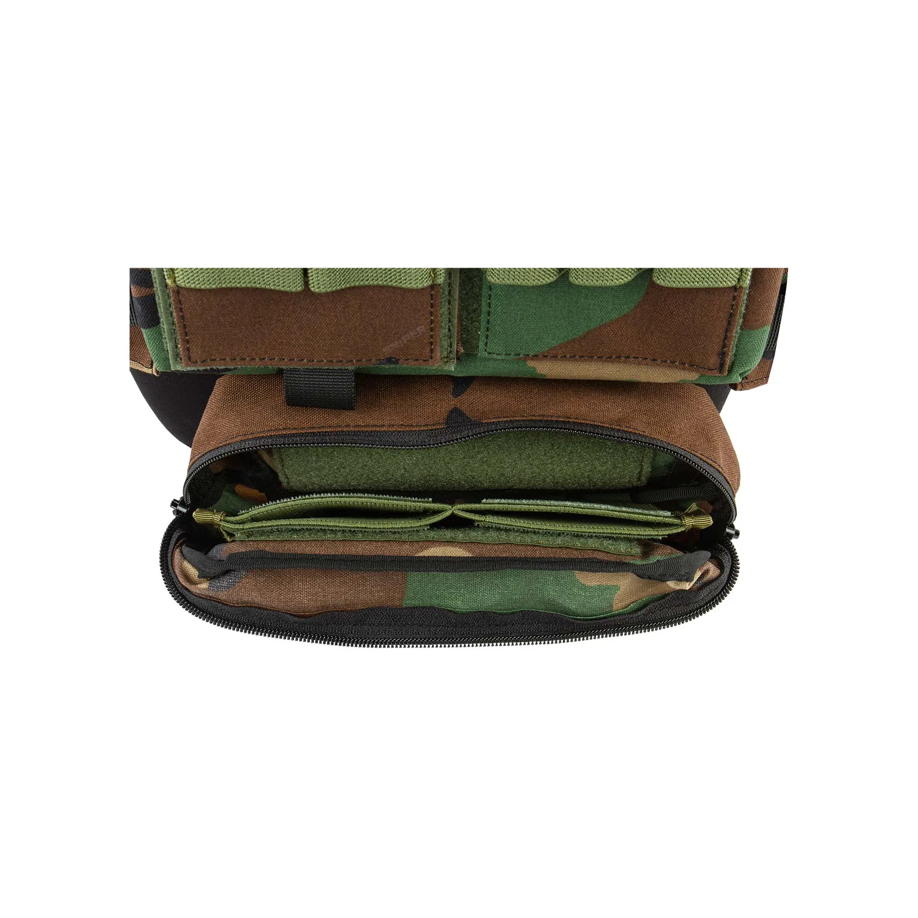 Micro Fight Chissis MK3 Chest Rig, Woodland