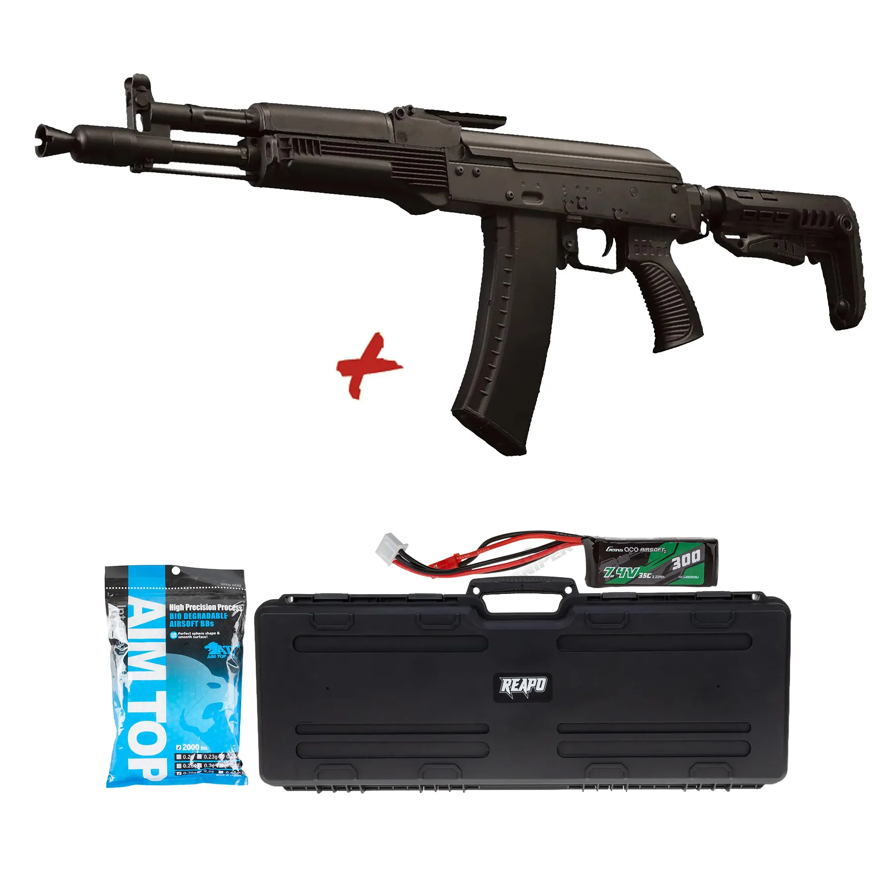 Pre Order Bundle - Wolverine MTW AK-105 XB HPA, Black