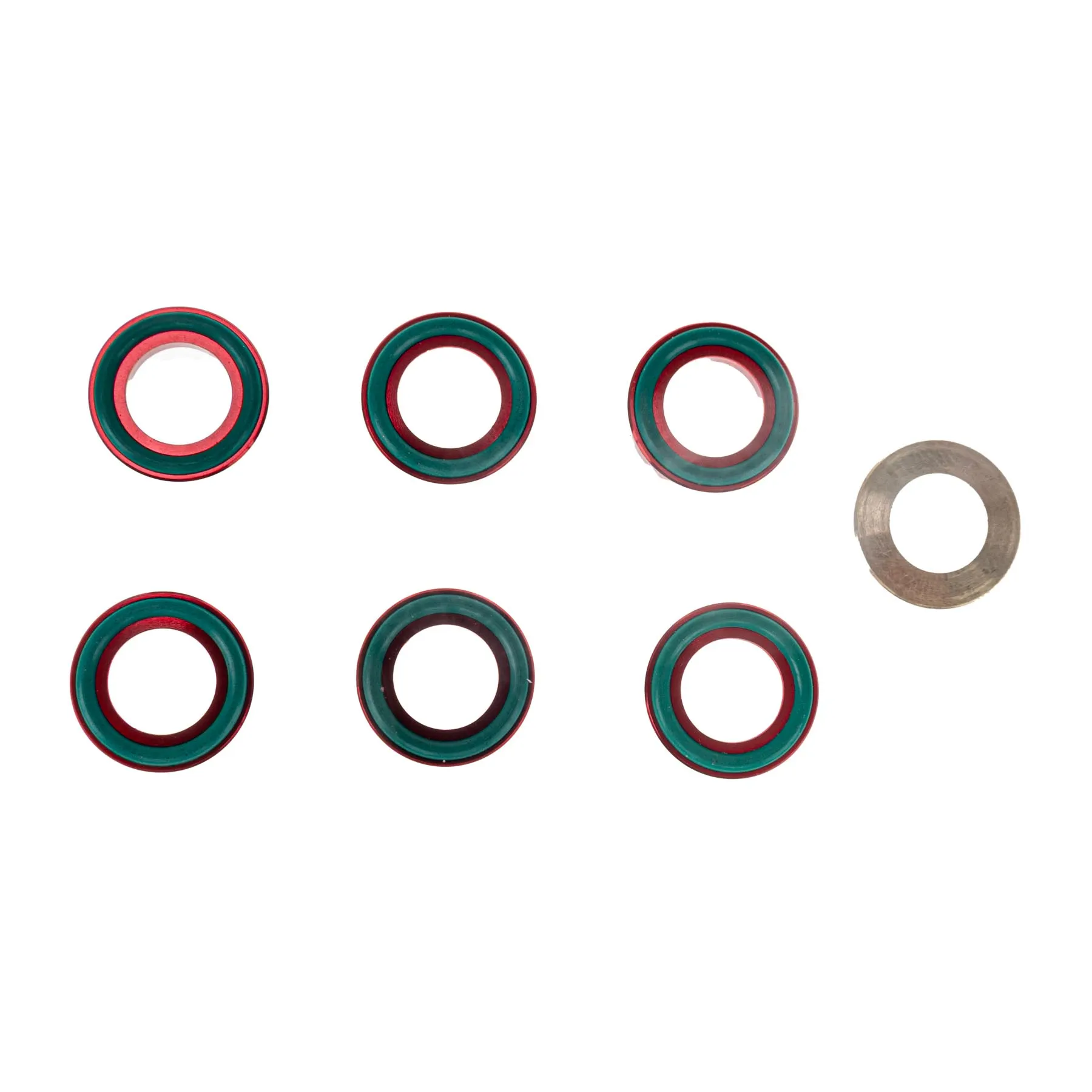 CNC Aluminum Short Stroke Buffer, Red