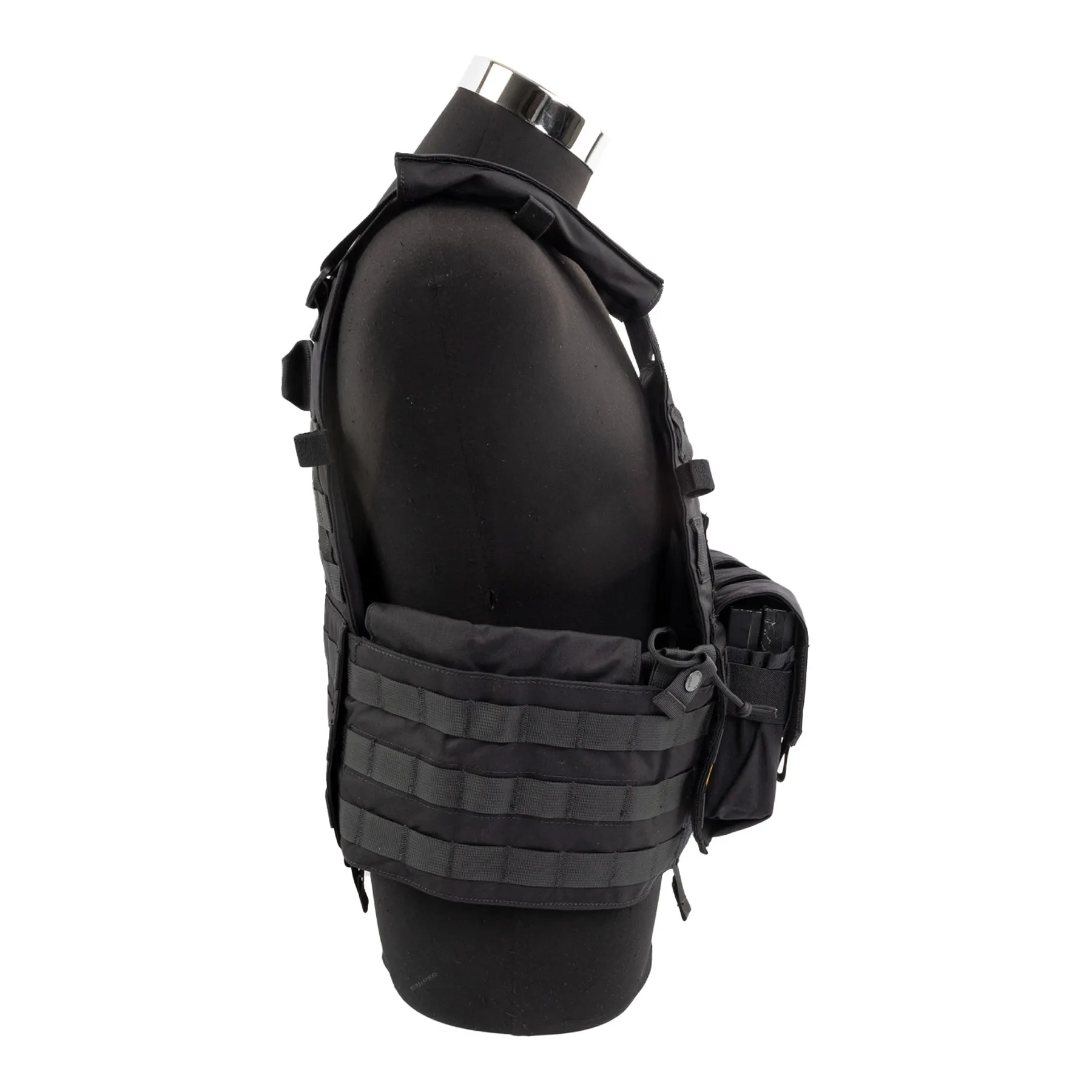 Taktische Plattenträger Weste, Black