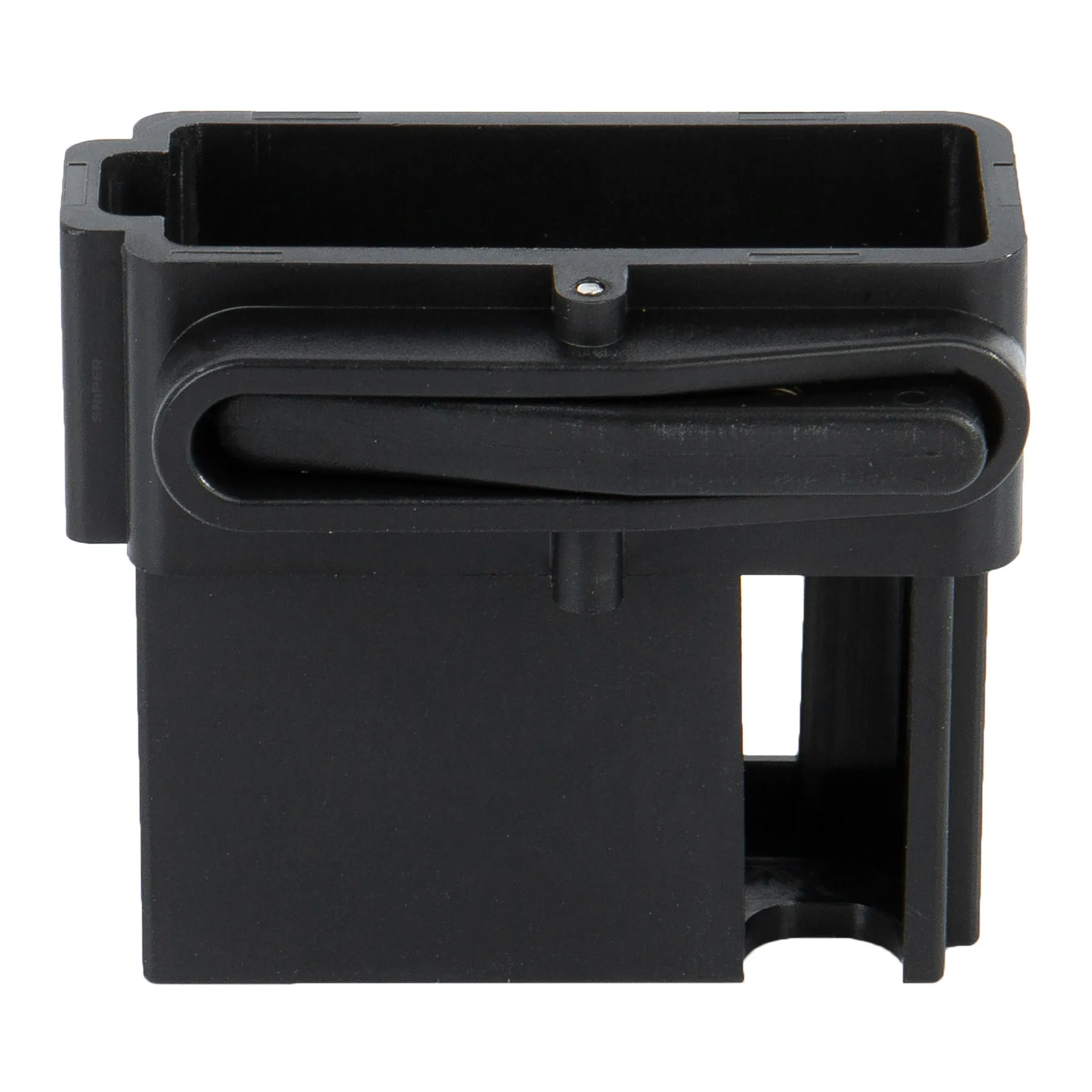 Cyclone M4 Speedloader Mid-Cap Adapter, Black