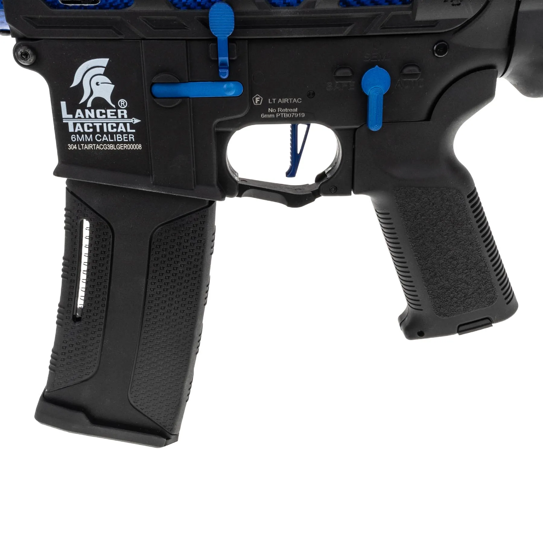 Lancer Tactical x AIRTAC M4 Speedsoft Gen3, Blue