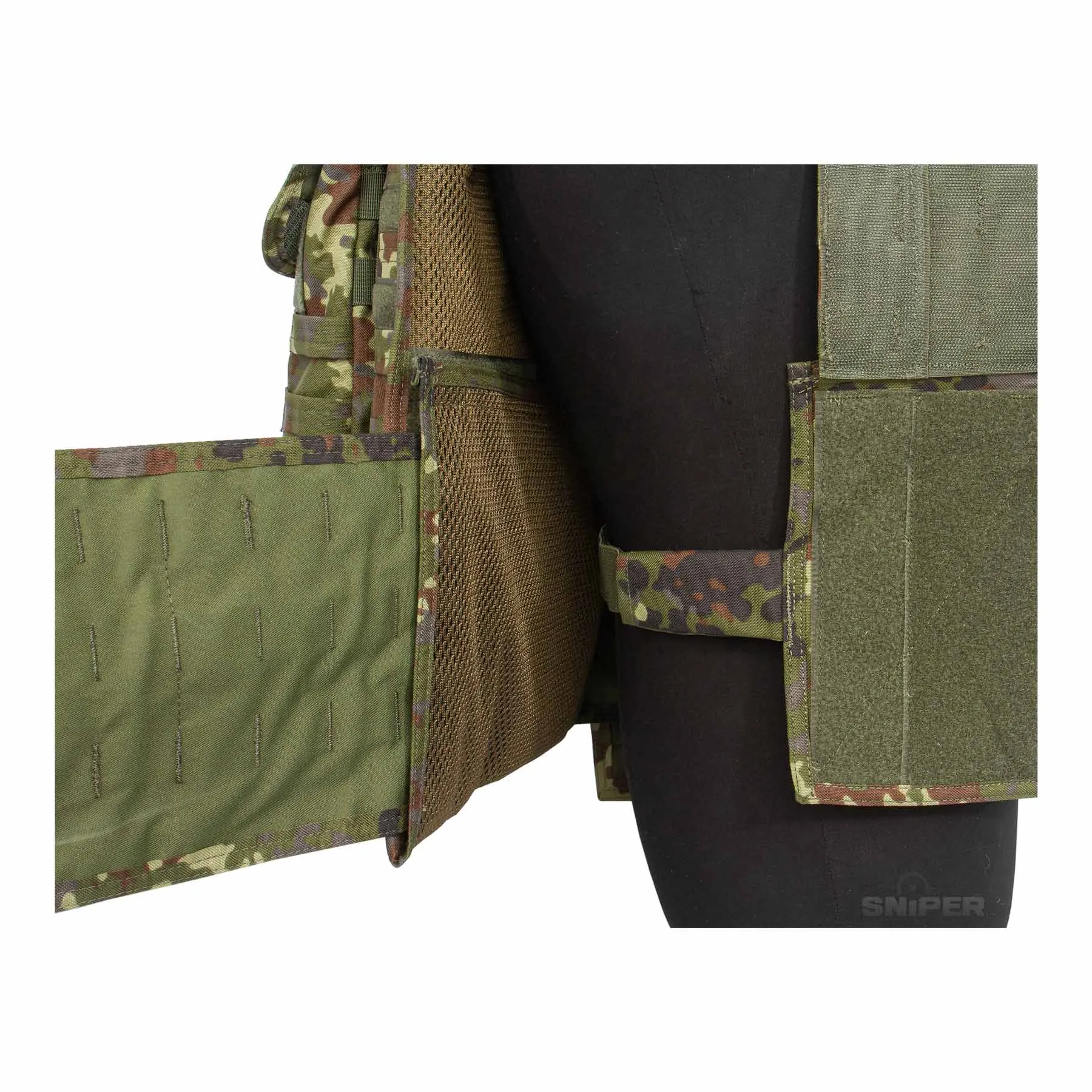 Mod Plattenträger, Flecktarn