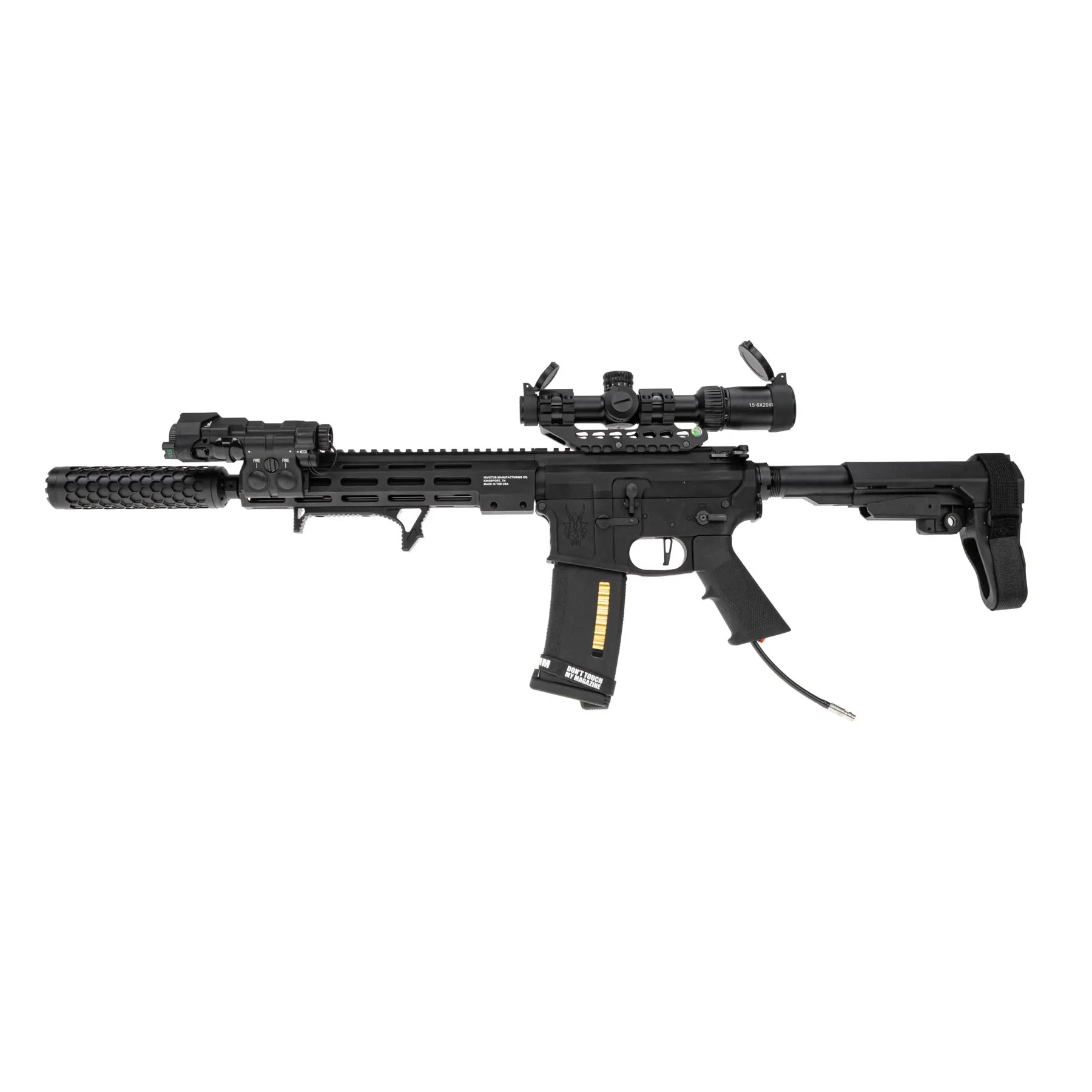 MTW Billet 10" Shooting Range, Black