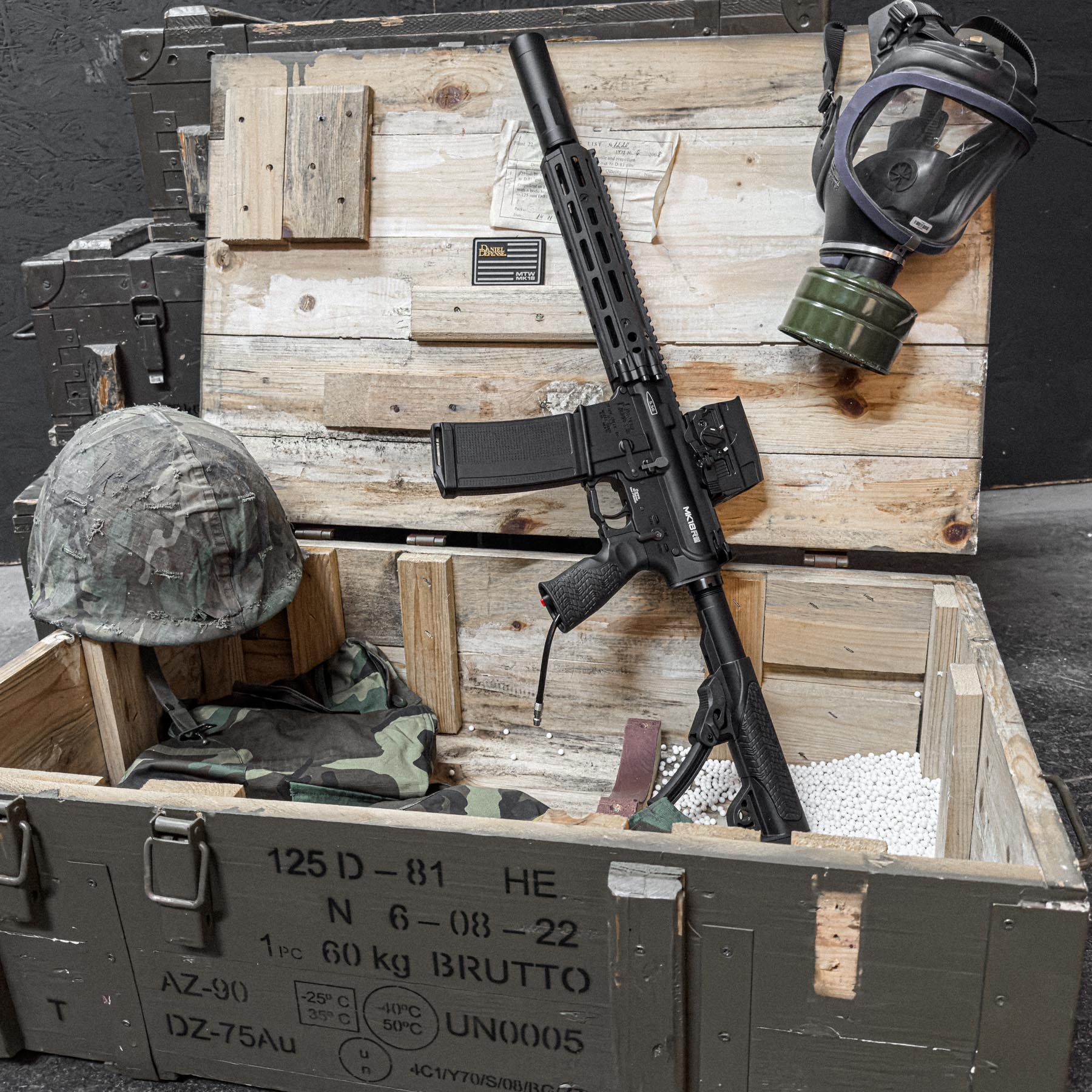 Prep my HPA Deal #4 - Wolverine MTW Daniel Defense RIS III Milspec HPA, Black