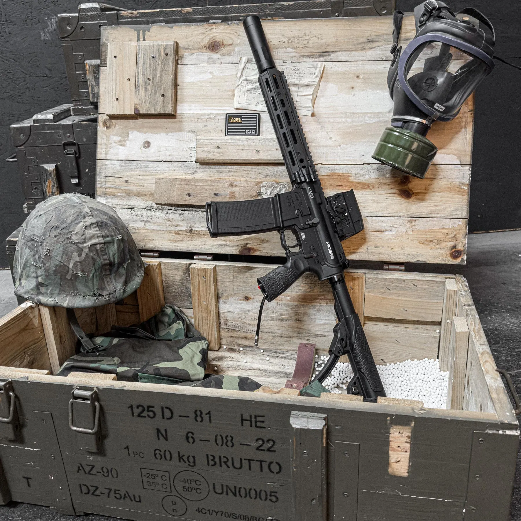 Prep my Airsoft - Wolverine MTW Daniel Defense RIS III Milspec HPA, Black Prep my HPA Deal #4 - Wolverine MTW Daniel Defense RIS III Milspec HPA, Black