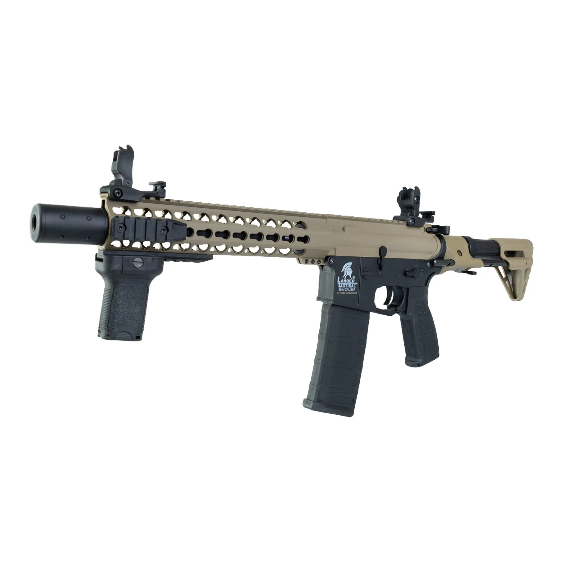 M4 Gen.2 w/ Silencer ETU+MOSFET (S)AEG, Half Tan