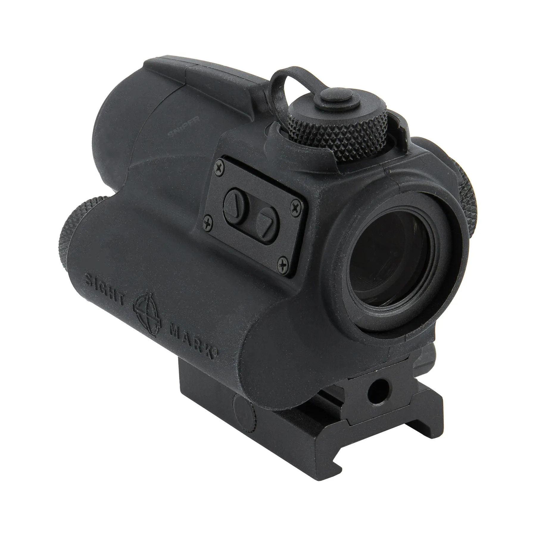 Wolverine 1x23 SCR Red Dot Visier, Black T-5 Magnifier + 1x23 SCR Red Dot Magnifier Set