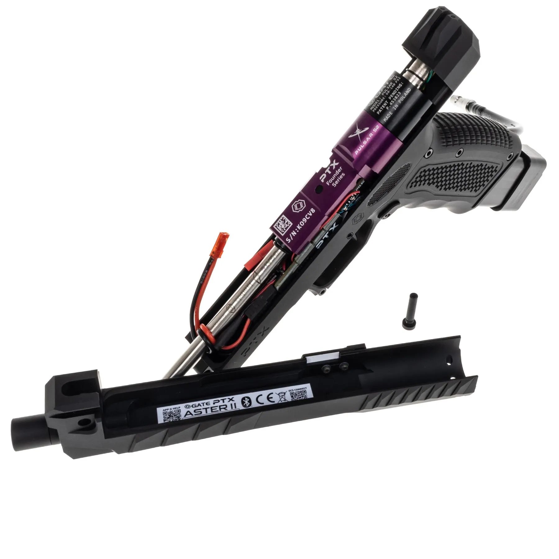 HPA Deal #2 - Gate PTX HPA Pistol w/ Pulsar S2 Engine, Black