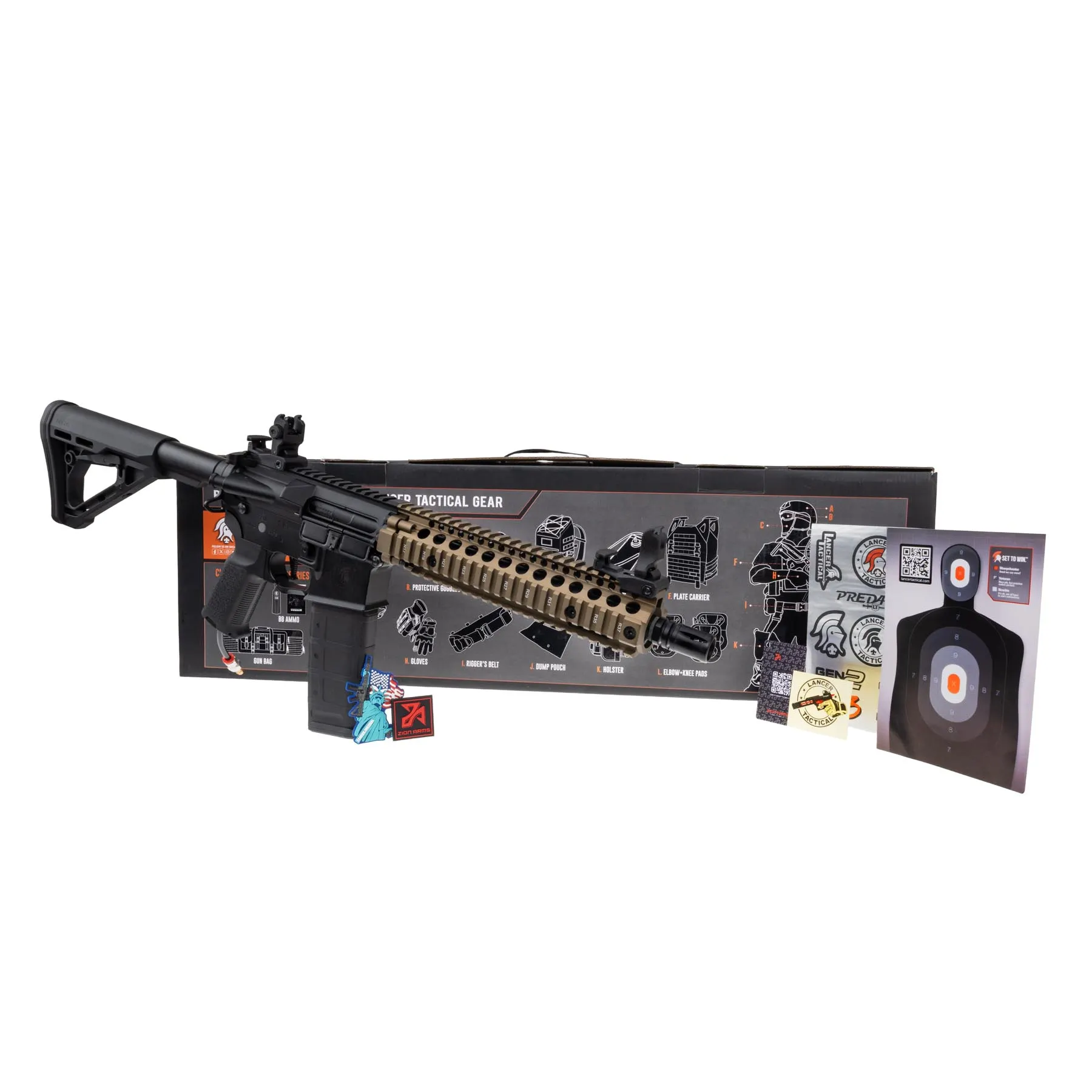 Lancer Tactical MK18 HPA, Dualtone