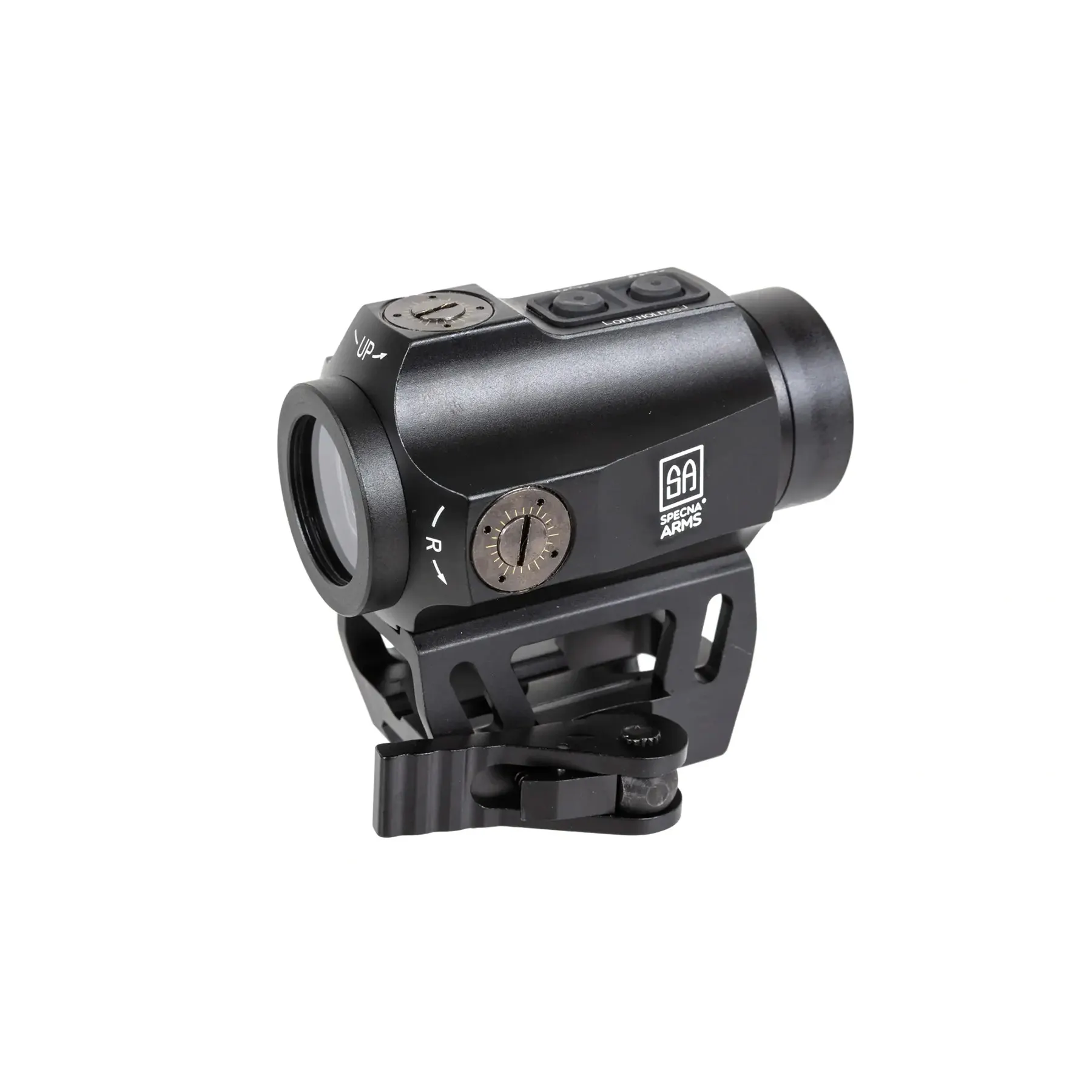 Specna Arms CORE Strike Red Dot Sight w/ QD High Mount, Black