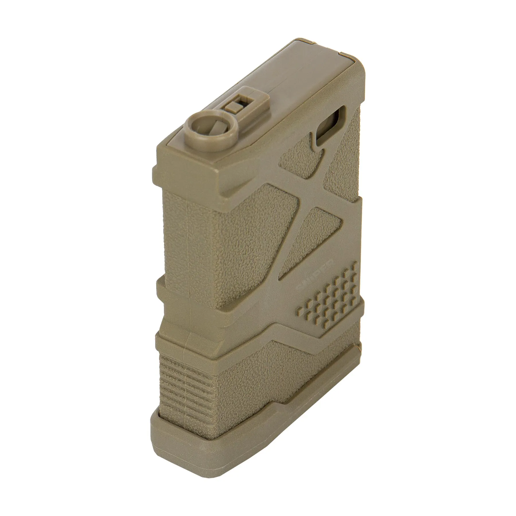 Low Cap short Magazin 70rds, Tan