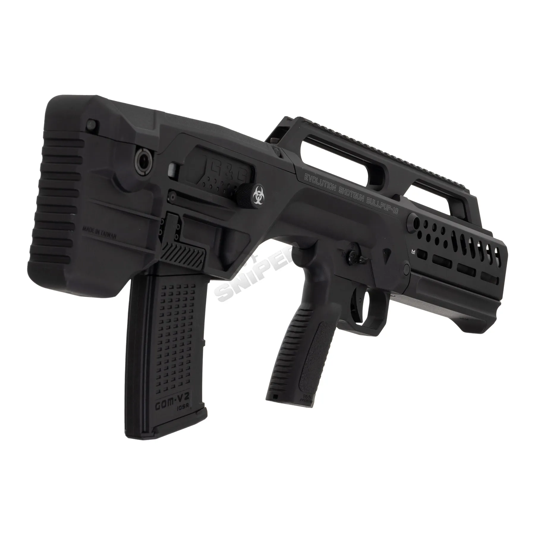 G&G ESG B-10 Gas Shotgun, Black