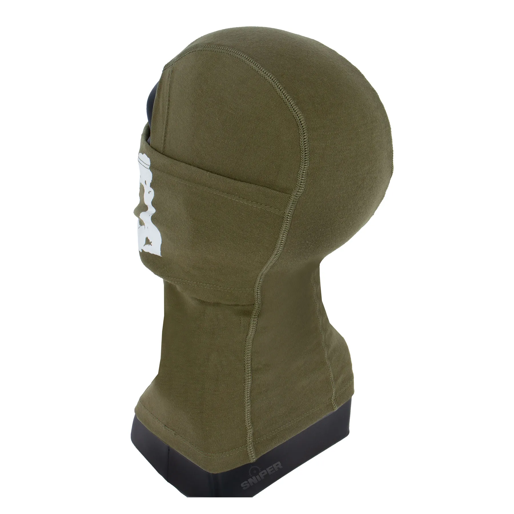 Skull Balaclava, OD Green