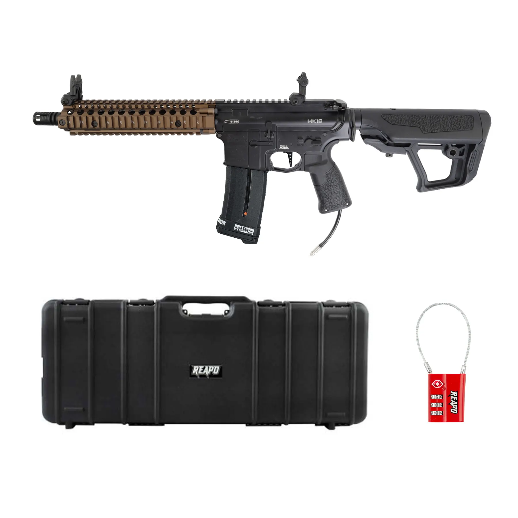 SAC x Wolverine Daniel Defense MK18 Split HPA, Dualtone SAC x Wolverine Daniel Defense MK18 Split HPA, Dualtone