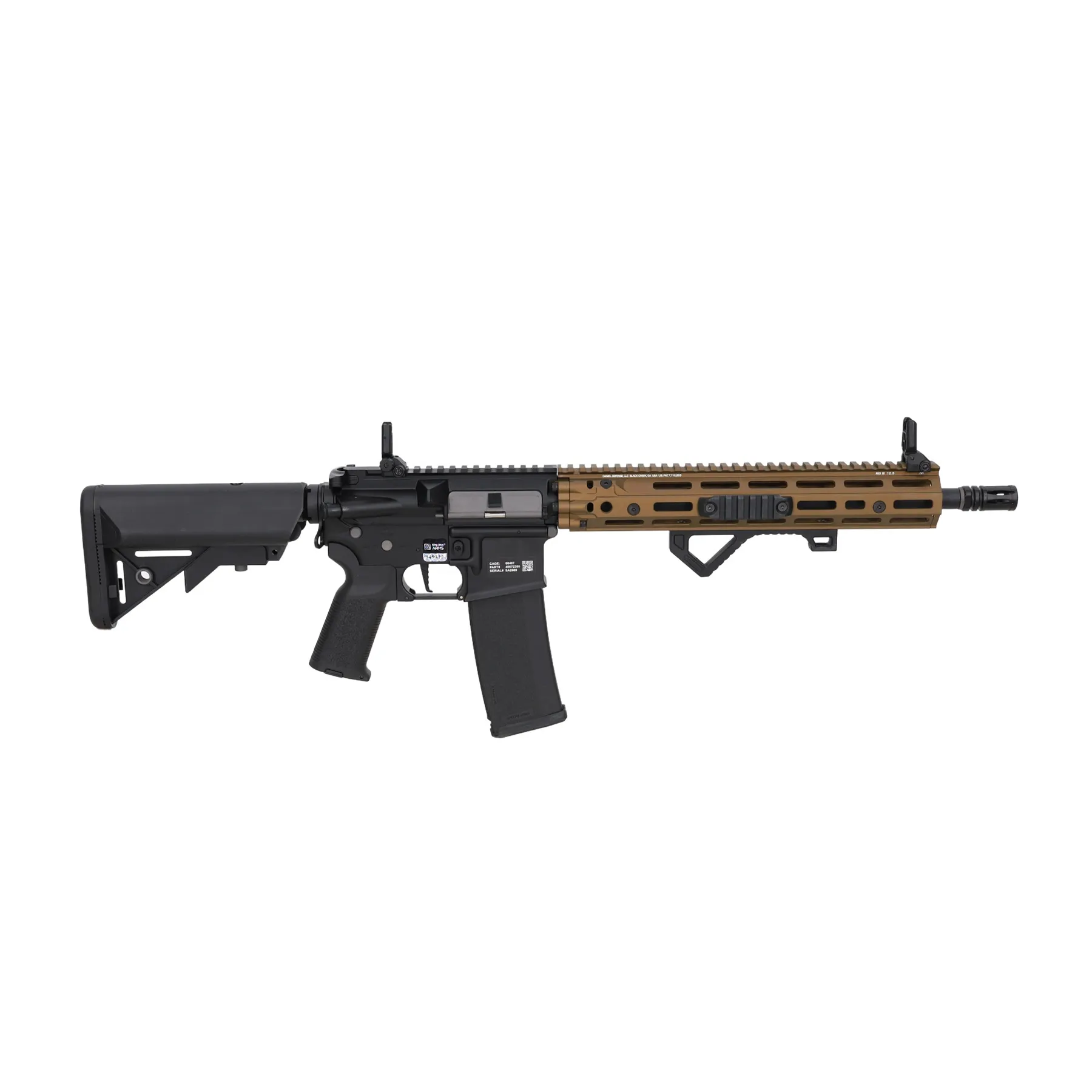 Specna Arms SA-E28 12,5" Daniel Defense EDGE W/ HAL2 ETU, Chaos Bronze