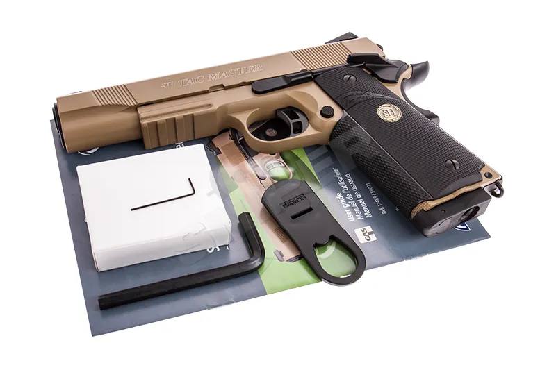 STI 1911 Tac Master Tan, CO2 GBB STI 1911 Tac Master Tan, CO2 GBB
