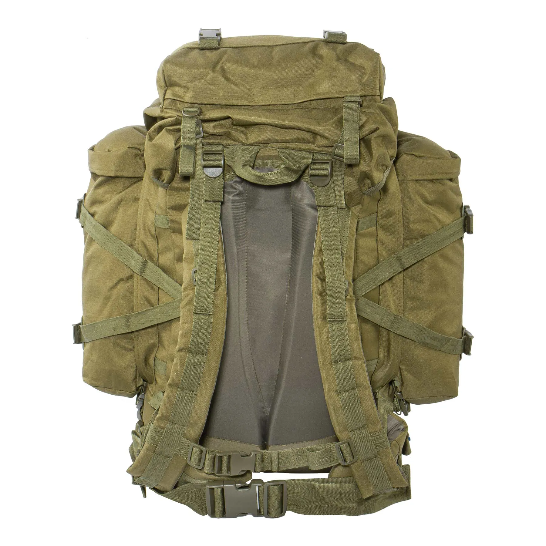 Backpack Commando Rucksack 70l + 16l, Green