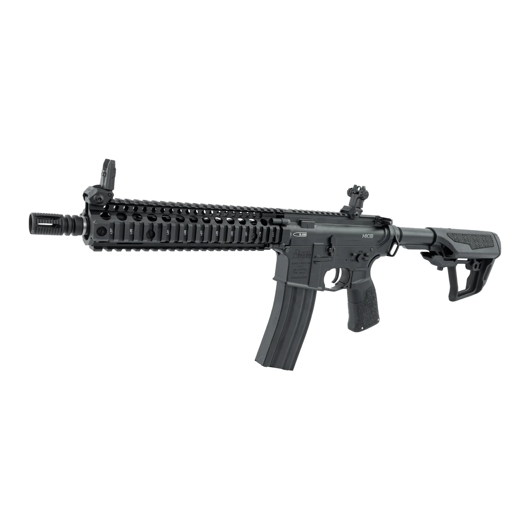 ICS Daniel Defense MK18 S3 (S)AEG, Black