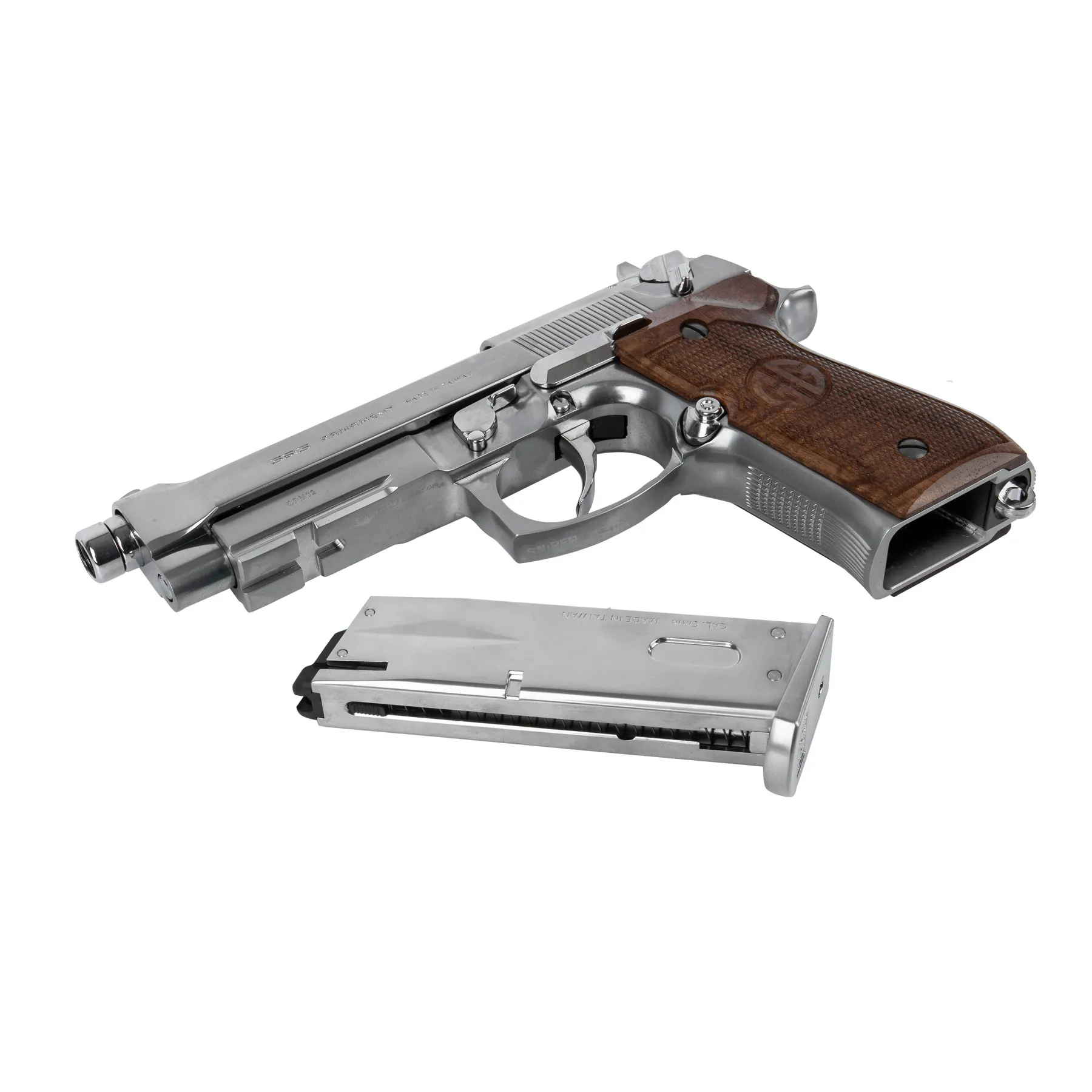 M92 Full Metal GBB, Silver