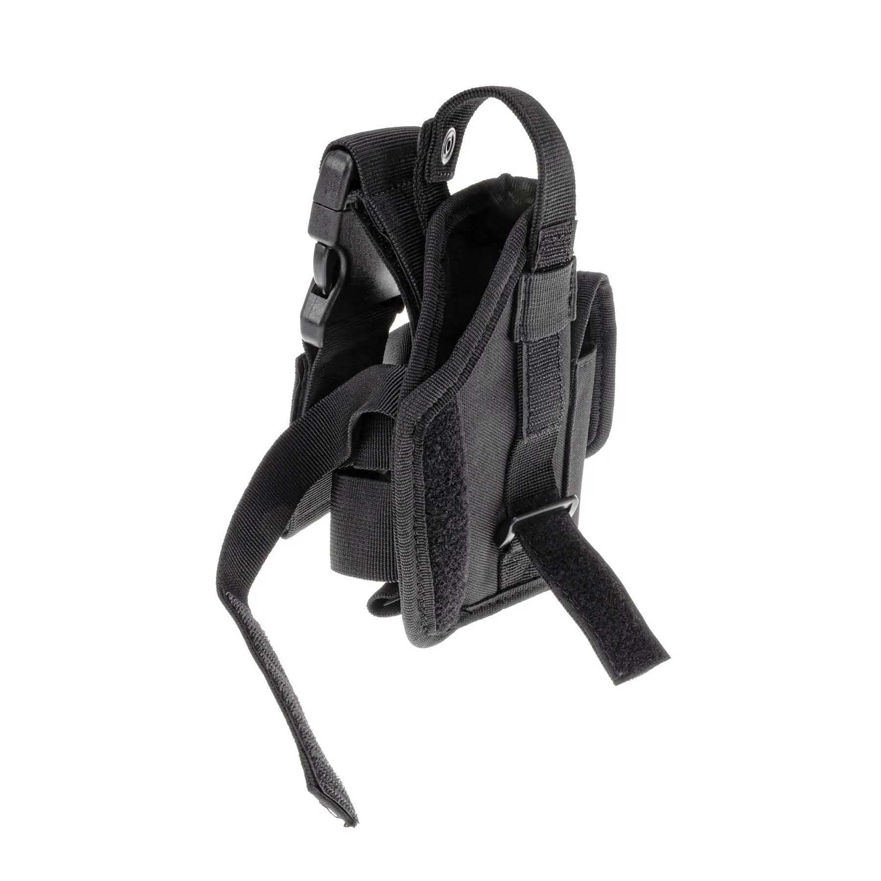 Drop-Leg Holster w/ Mag Pouch, Black