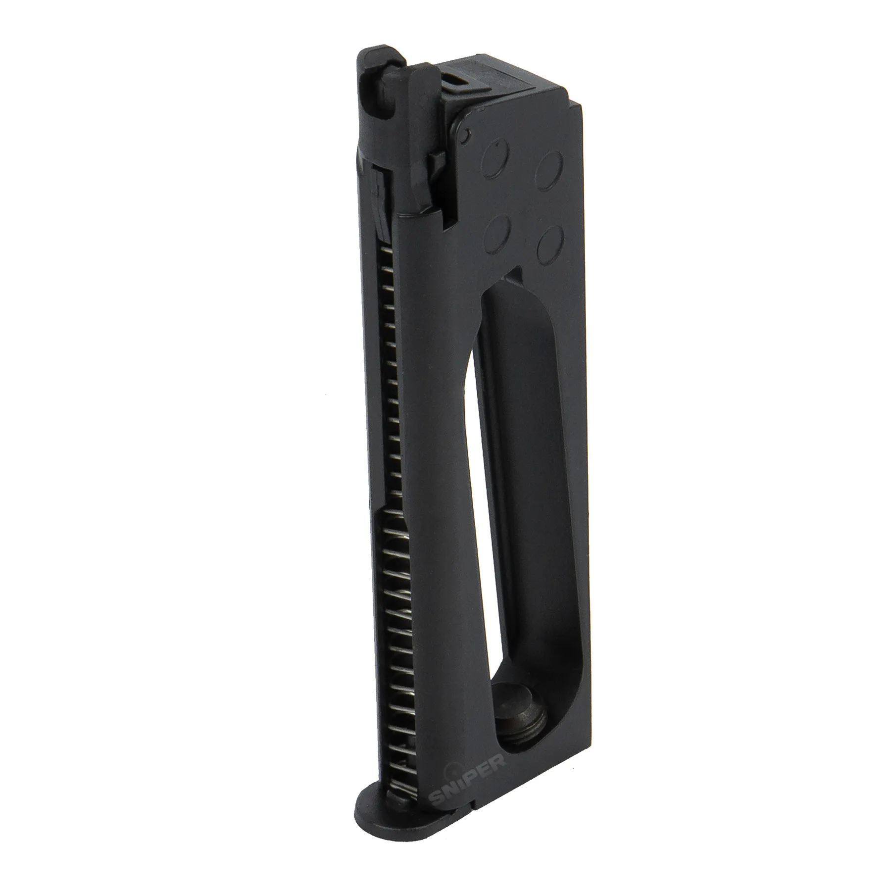 M1911 Tactical Co2 Magazin, 25rds, Black