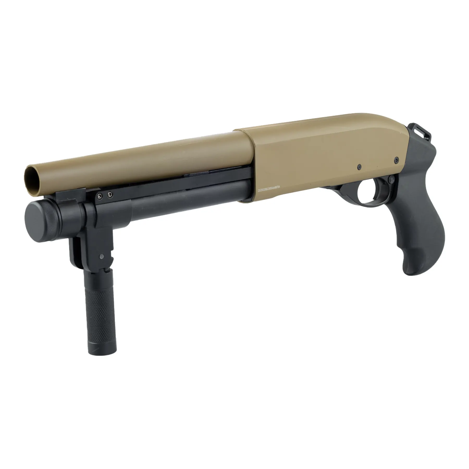 M870 Tri-Shot Action Pumpgun, Tan