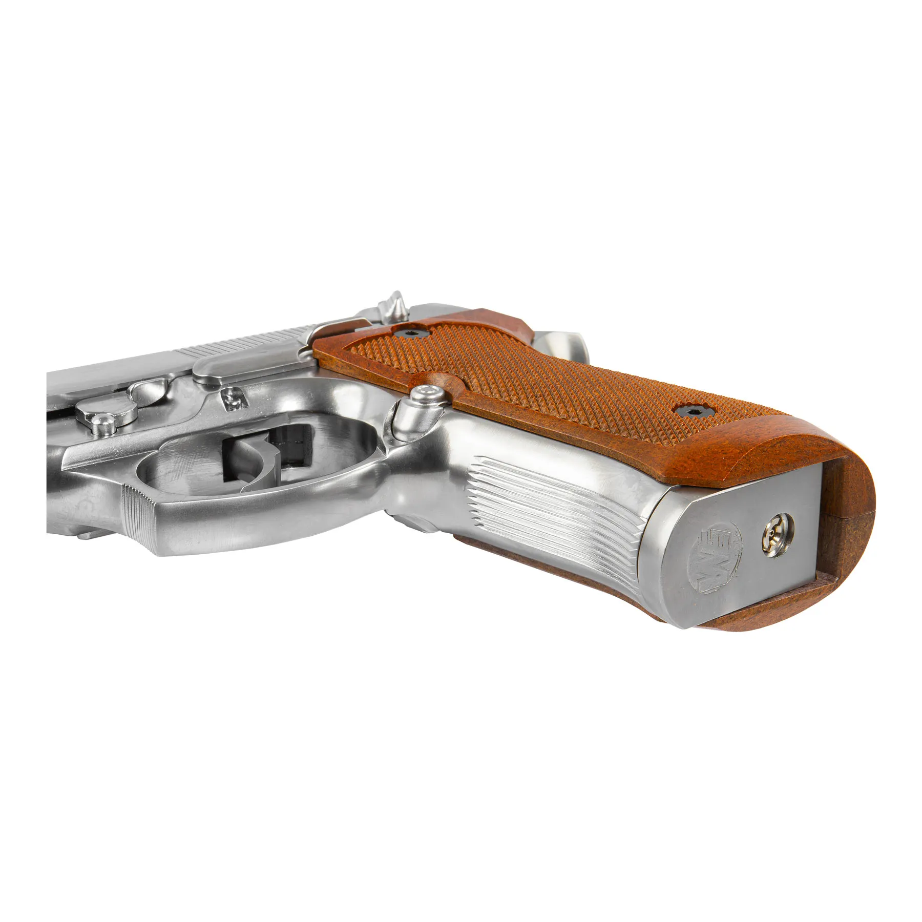 WE M92L Full Metal Silver GBB Softair Pistole