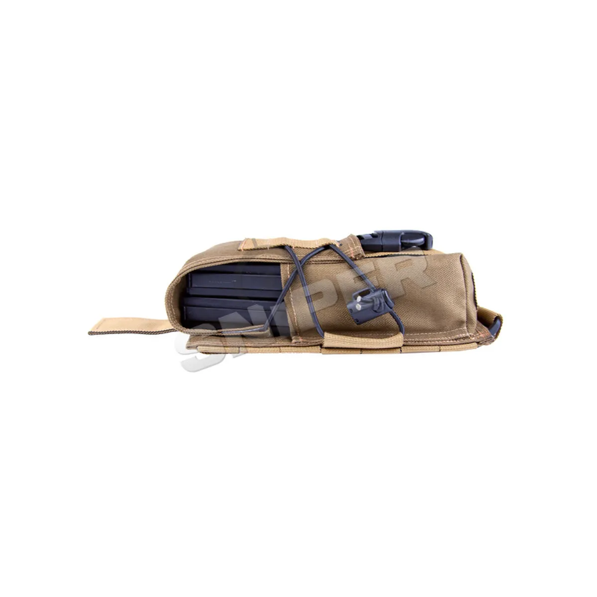 KDL Double Rifle Magazine Pouch, coyote brown