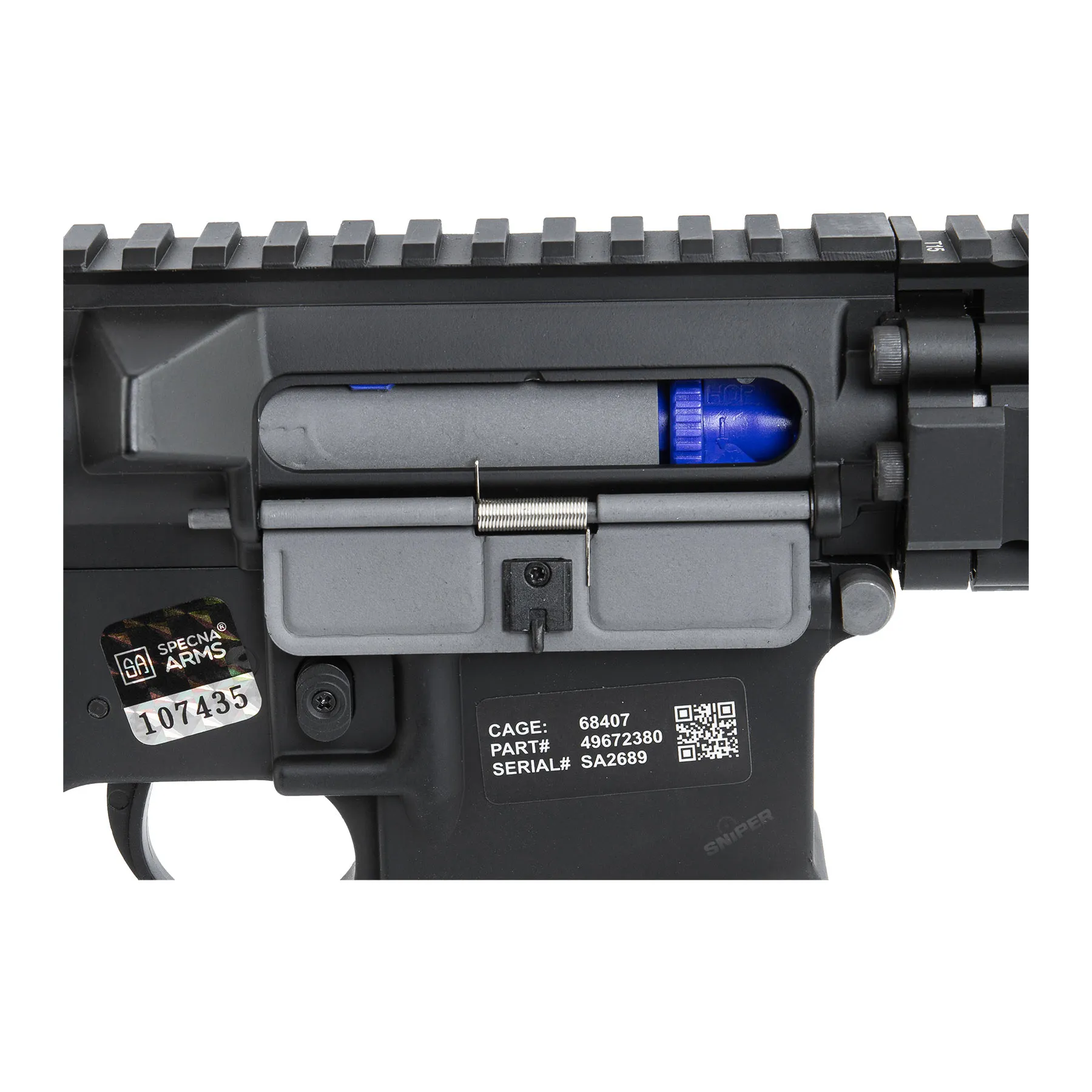 SA-E19 Edge Daniel Defense MK18 < 0,5 Joule Softair Gewehr, Black