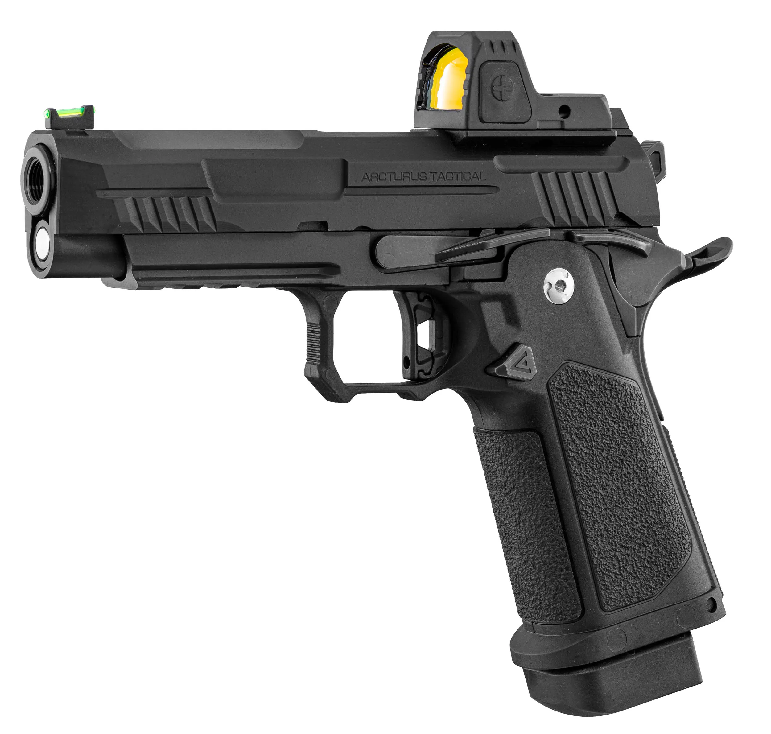 Arcturus Vanguard 4.3 Hi-Capa Optics Ready GBB Pistole, Black