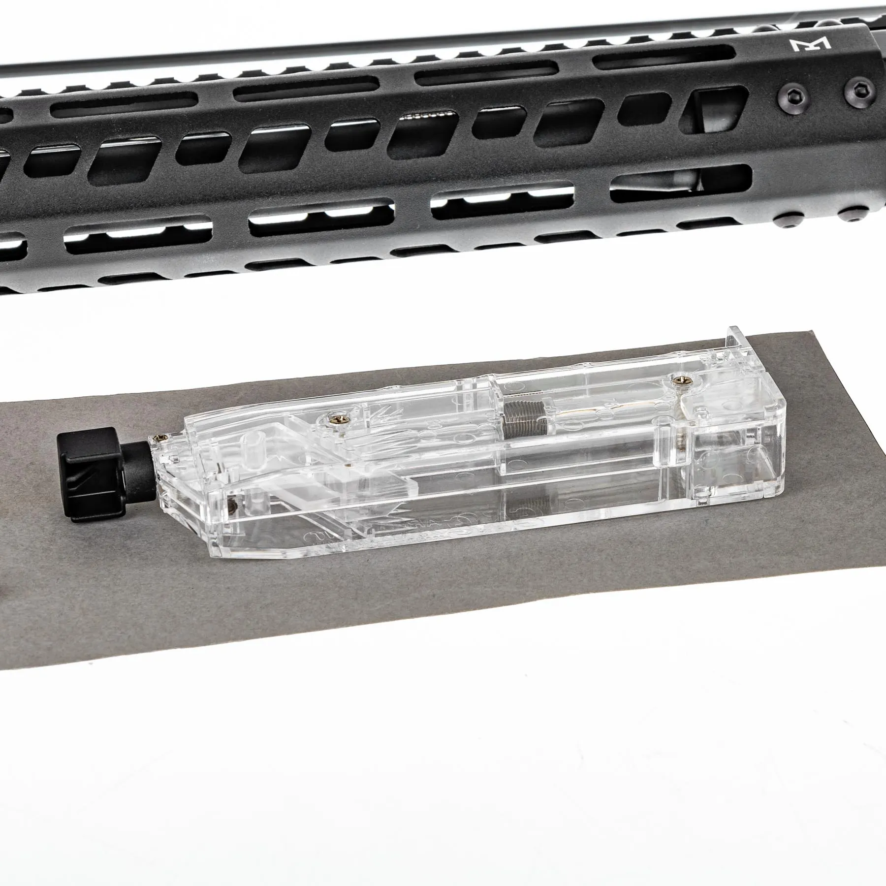 G&G MGCR 556 12" S-GBR GBB Rifle, Black