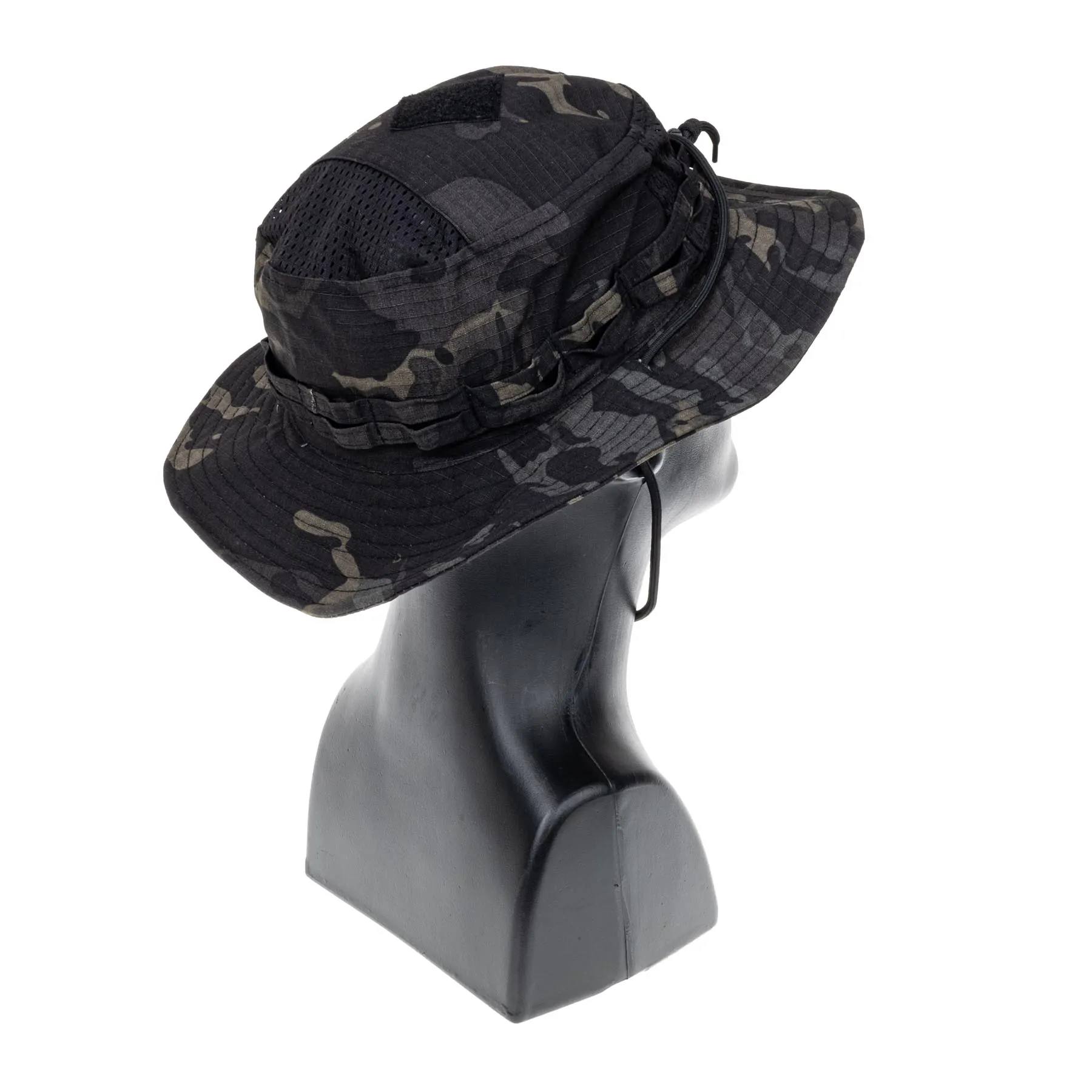 Boonie Hat 55-60cm, Black Camo