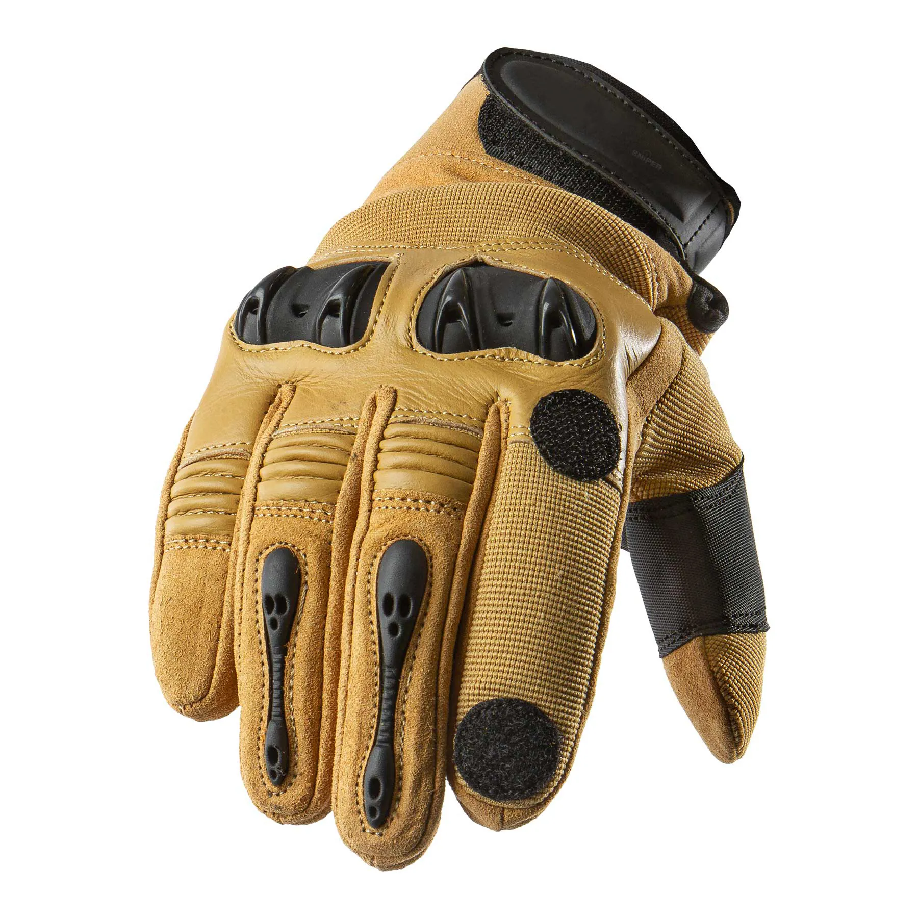 Tactical Shooting Gloves, Tan Tactical Shooting Gloves, Tan