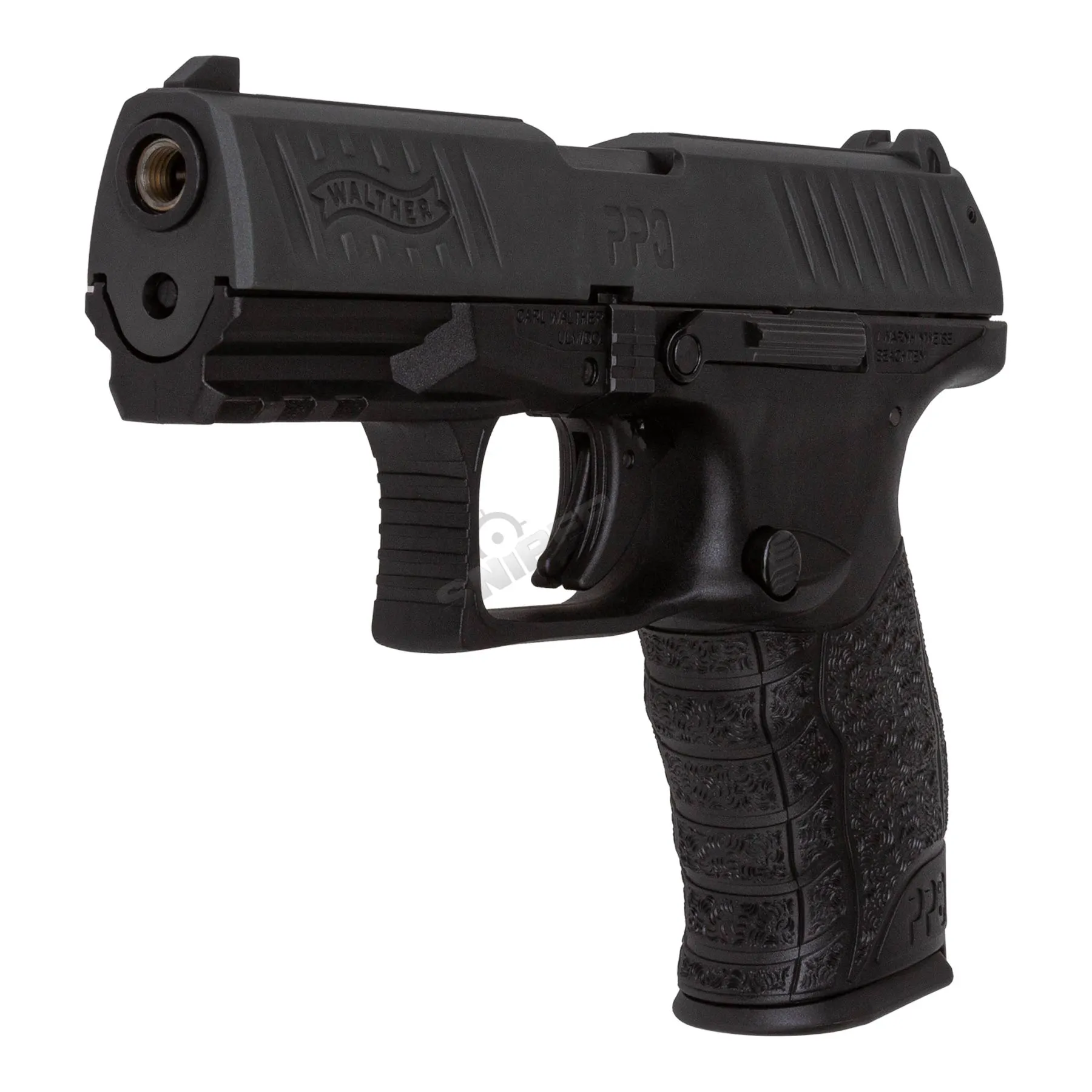 Walther PPQ M2 9mm P.A.K. Schreckschusspistole, Black Walther PPQ M2 9mm P.A.K. Schreckschusspistole, Black