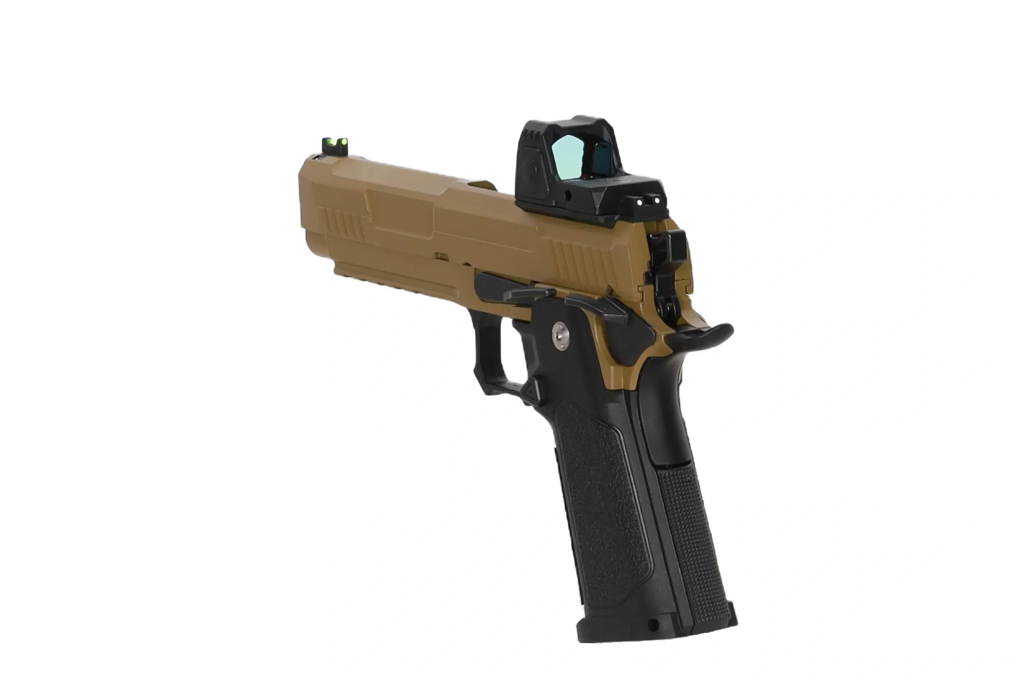 Arcturus Vanguard 5.1 Hi-Capa Optics Ready GBB Pistole, Half-Tan