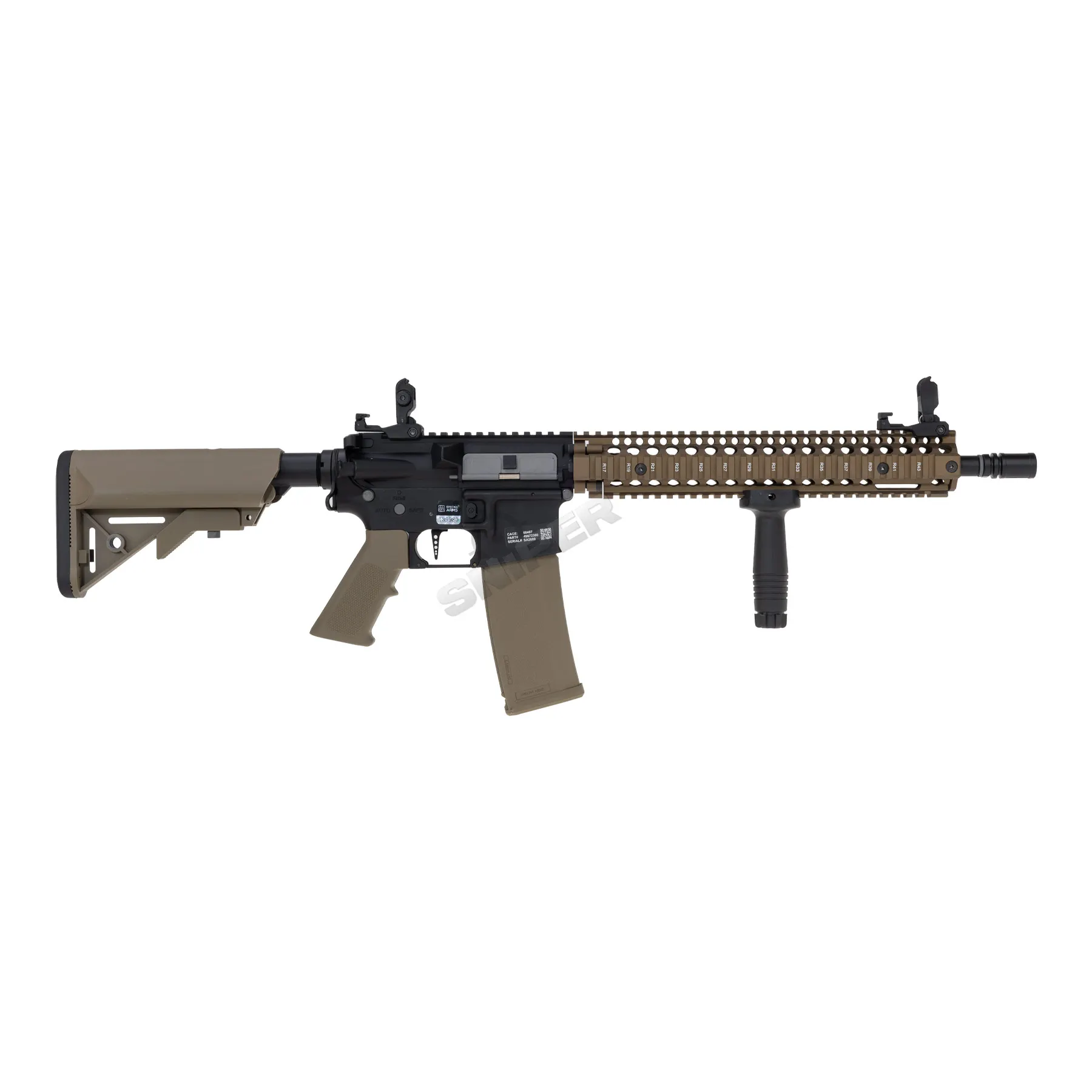 SAC X SA-E26 Edge Daniel Defense MK18 (S)AEG, Chaos Bronze