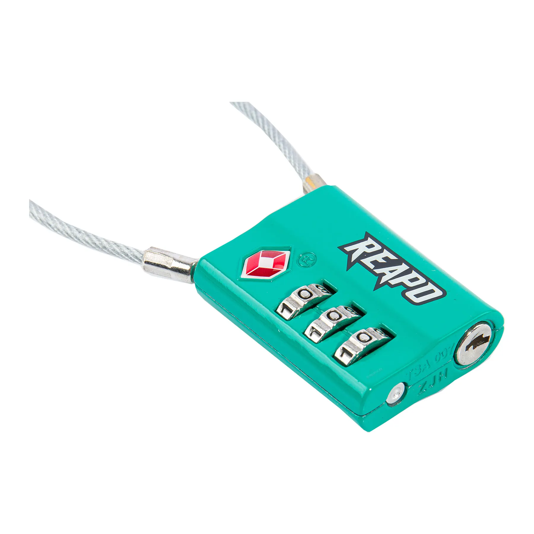Reapo XL Zahlenschloss TSA lock, Türkis