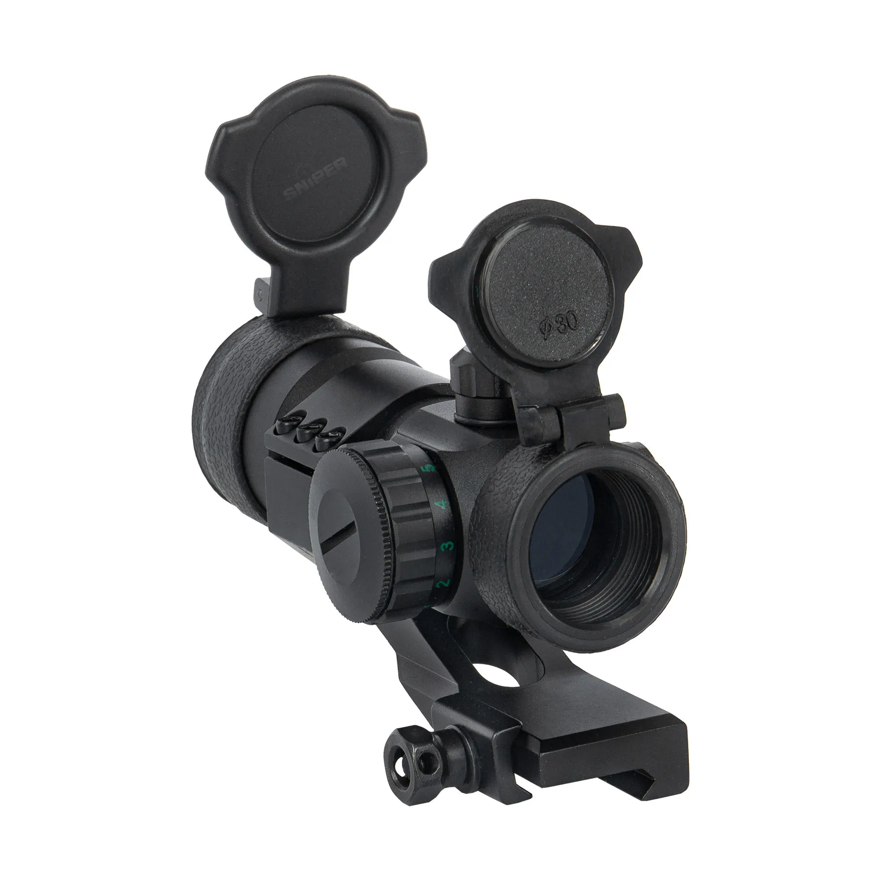 Red/Green M2 Red Dot Visier, Black