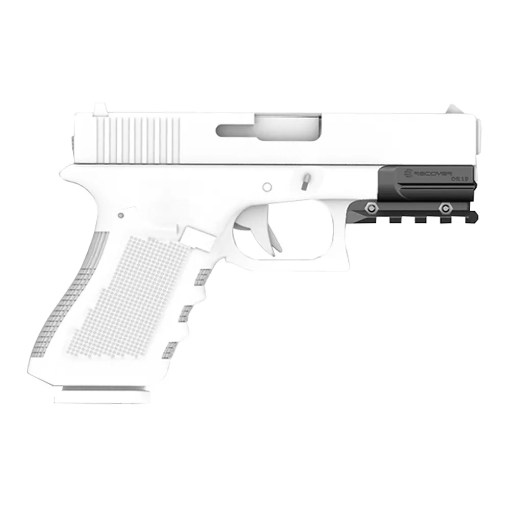 Recover Picatinnyschiene für Glock 17 & 19, Black