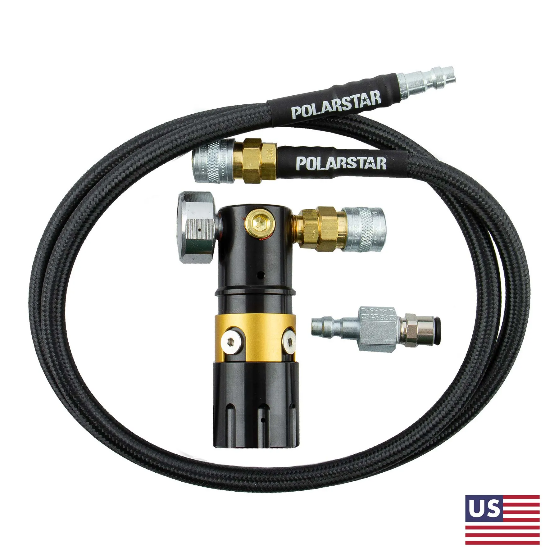 Polarstar MRS Regulator w/ 36" Braided Line Polarstar MRS Regulator w/ 36" Braided Line