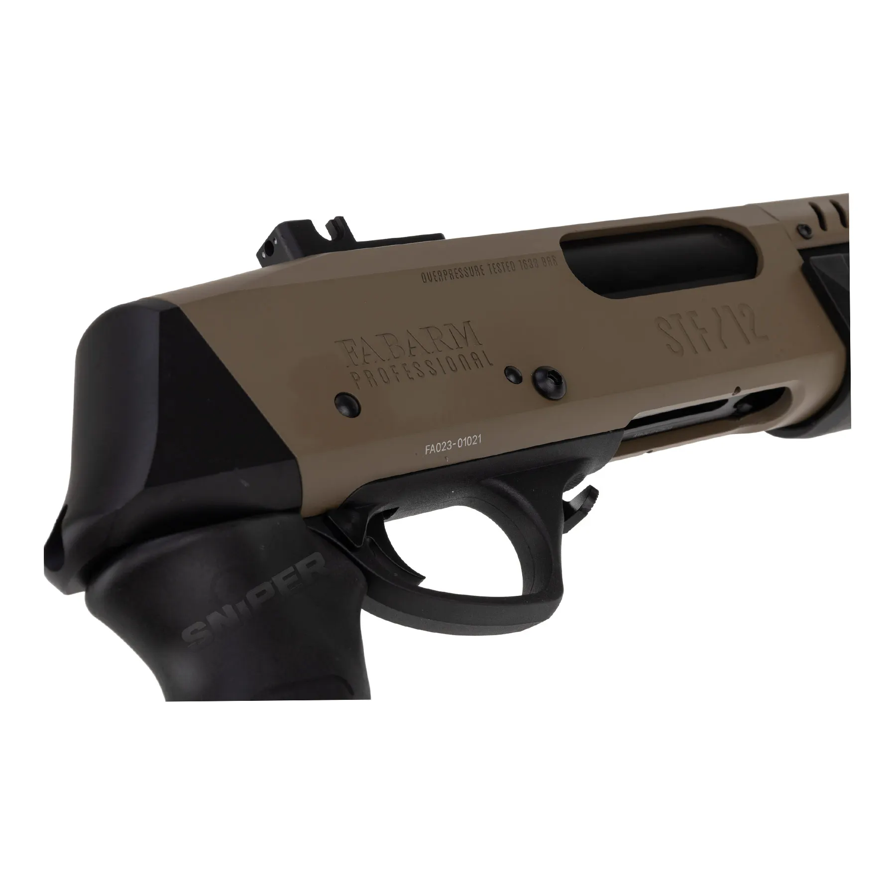 Fabarm STF12 Short Initial 11" Gas Pumpgun, Flat Earth