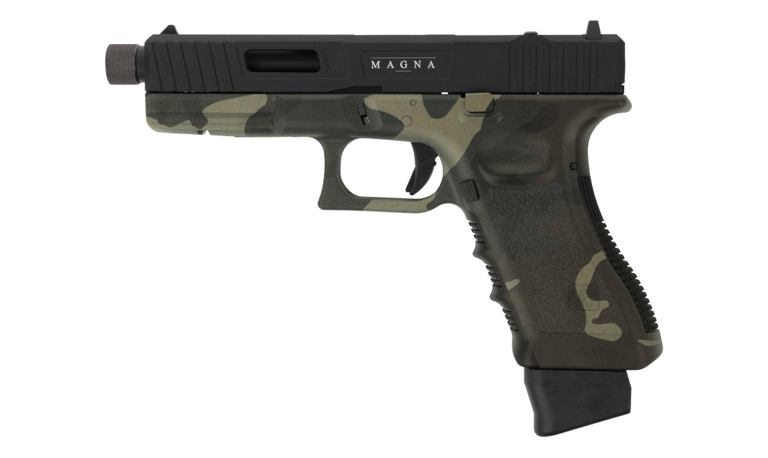 Secutor Gladius Magna VI Custom GBB Pistole, Woodland