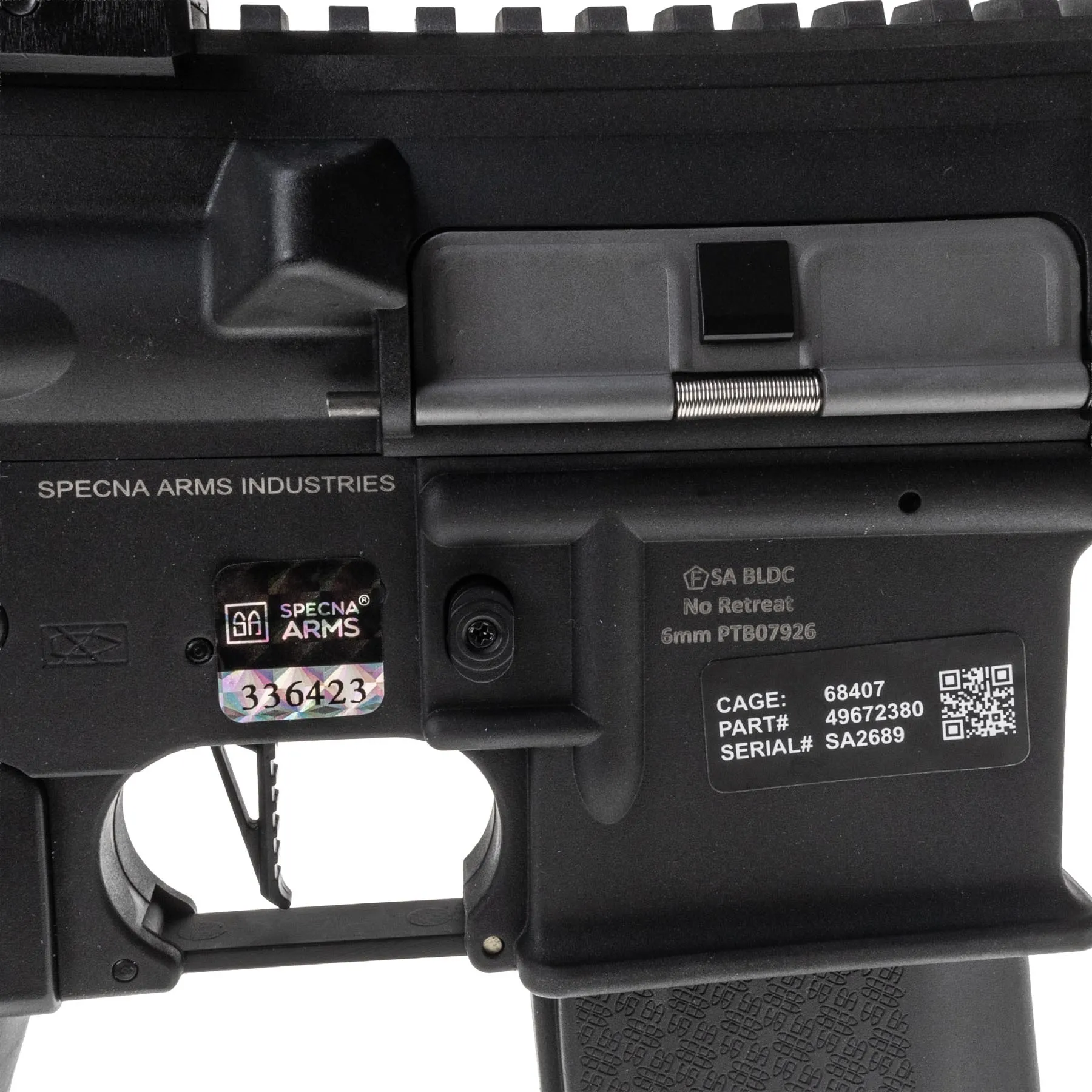 Specna Arms SA-FH06 Flex BLDC w/ HAL2, Black