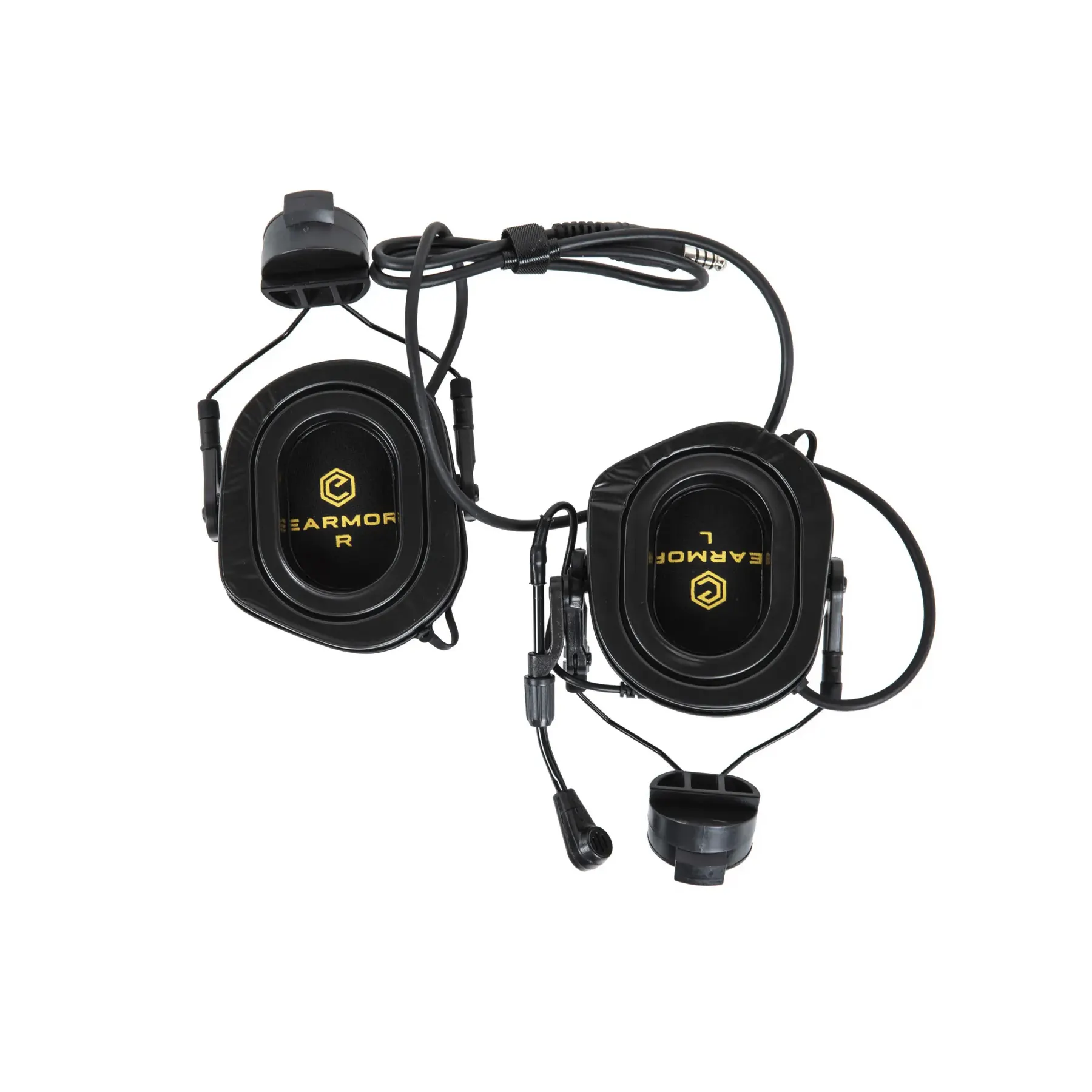 Earmor M32H Tactical Communication Hearing Protector FAST, Black